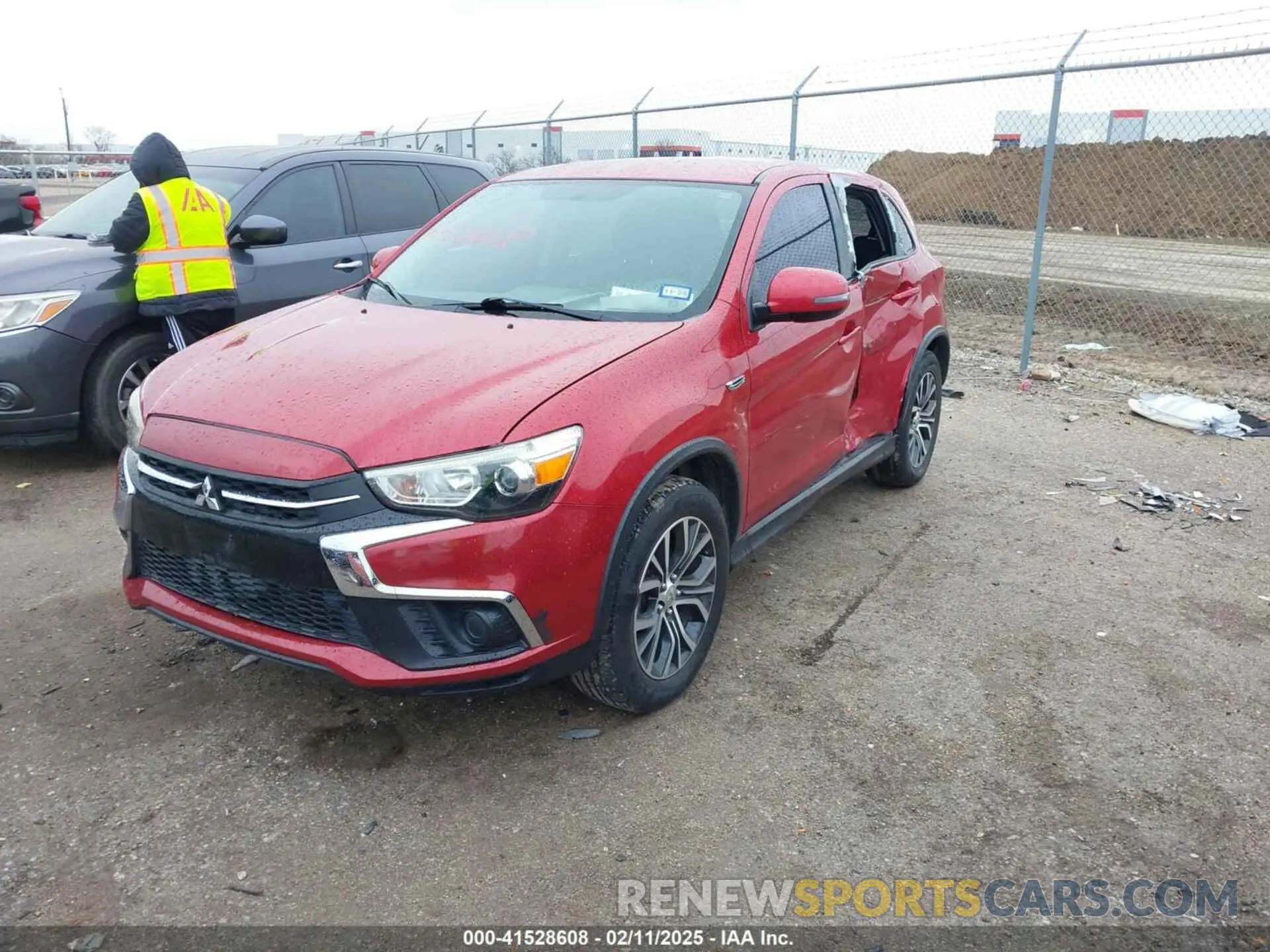 2 Photograph of a damaged car JA4AP3AU9KU005657 MITSUBISHI OUTLANDER SPORT 2019