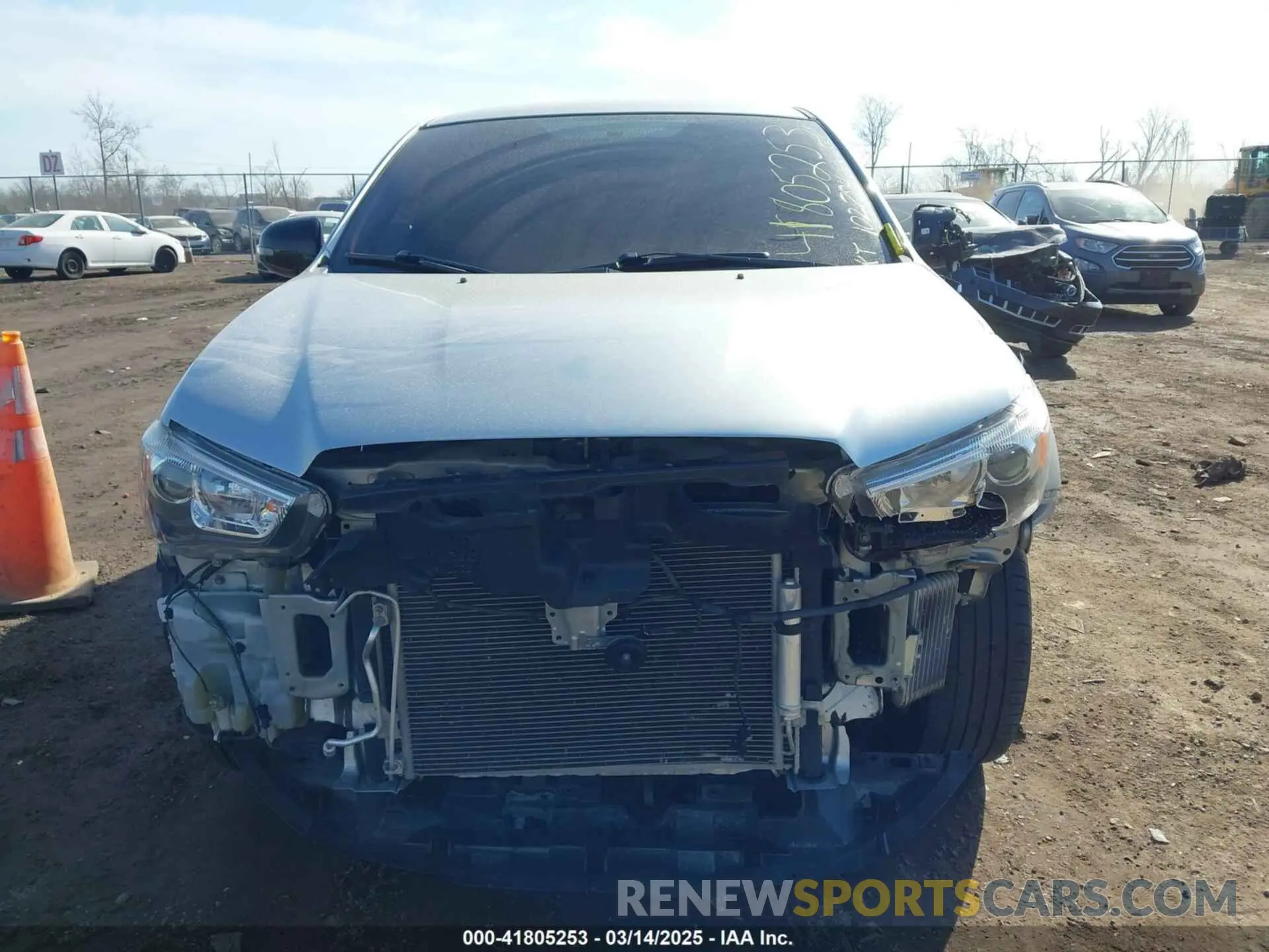13 Photograph of a damaged car JA4AP3AUXKU015629 MITSUBISHI OUTLANDER SPORT 2019