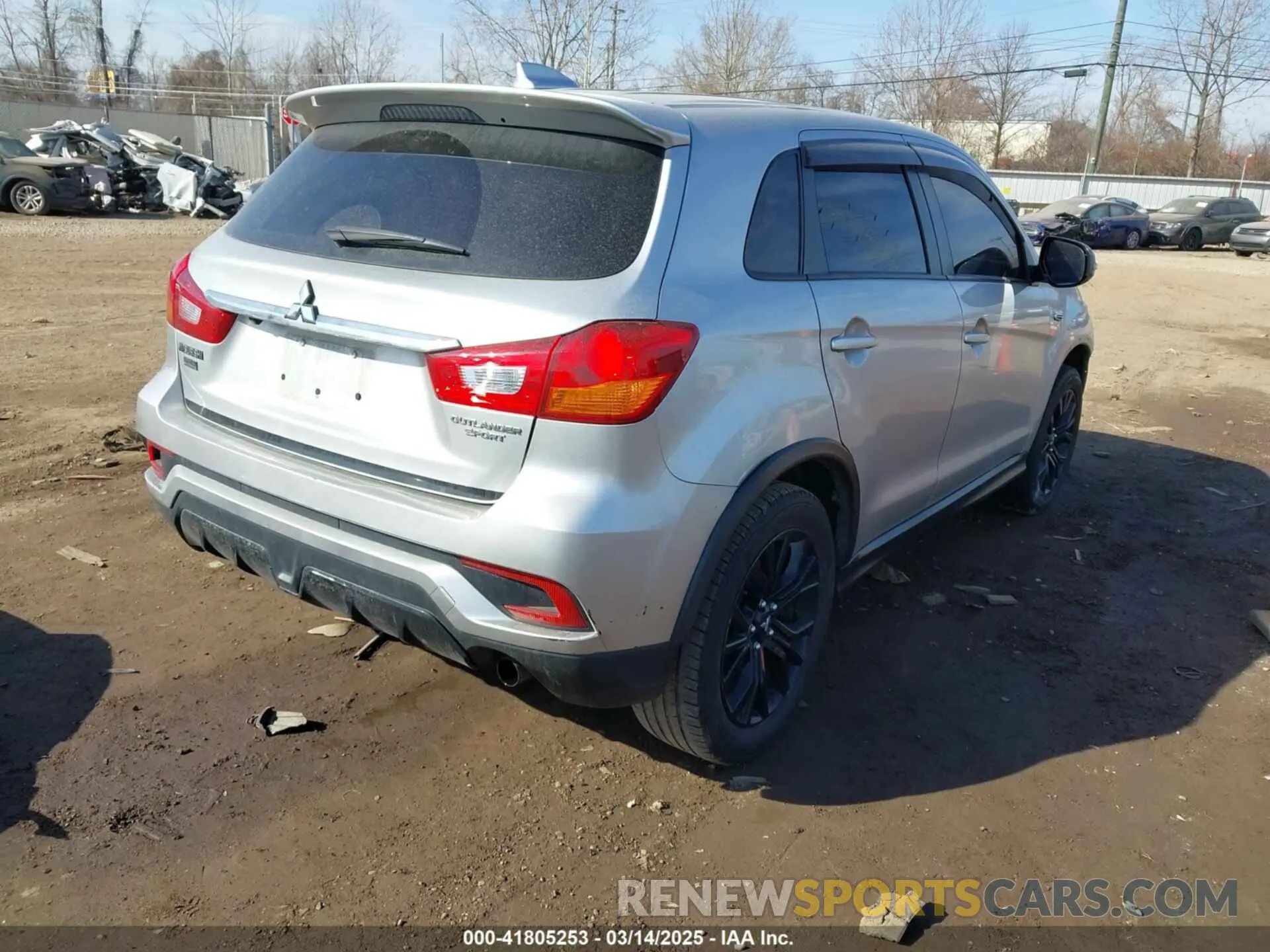 4 Photograph of a damaged car JA4AP3AUXKU015629 MITSUBISHI OUTLANDER SPORT 2019