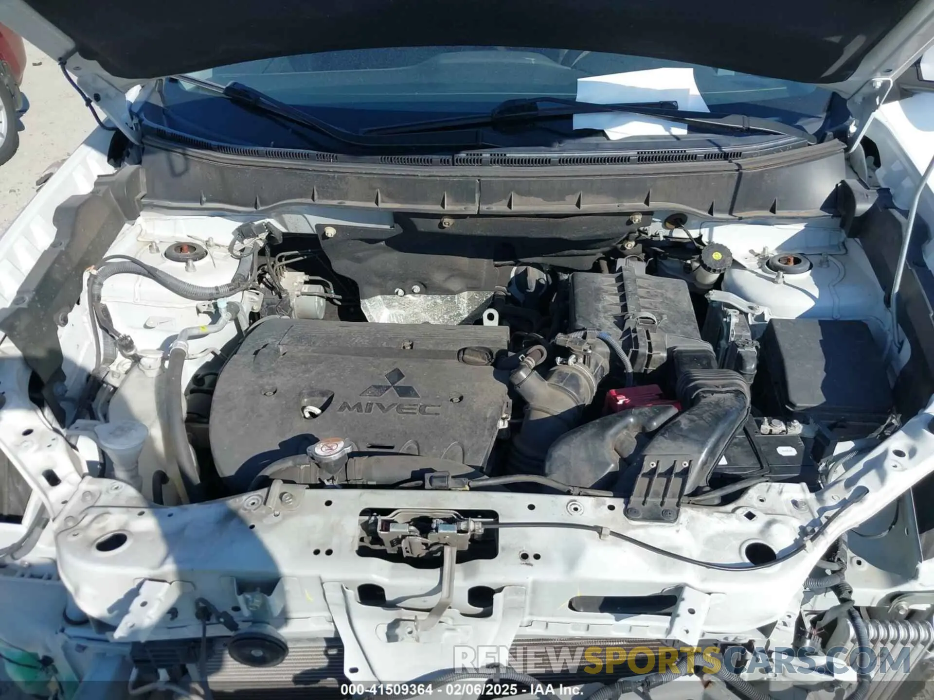 10 Photograph of a damaged car JA4AP3AUXKU028512 MITSUBISHI OUTLANDER SPORT 2019