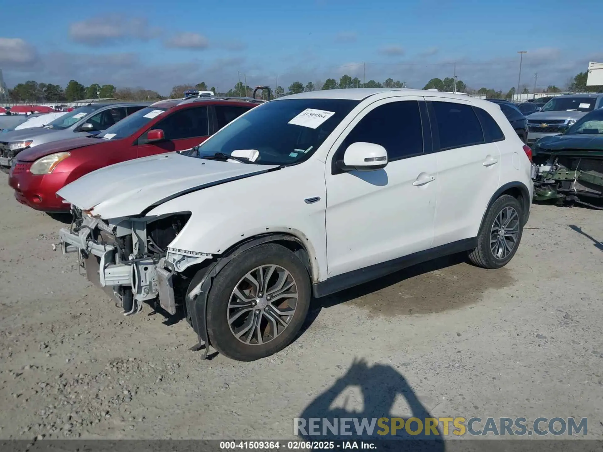2 Photograph of a damaged car JA4AP3AUXKU028512 MITSUBISHI OUTLANDER SPORT 2019