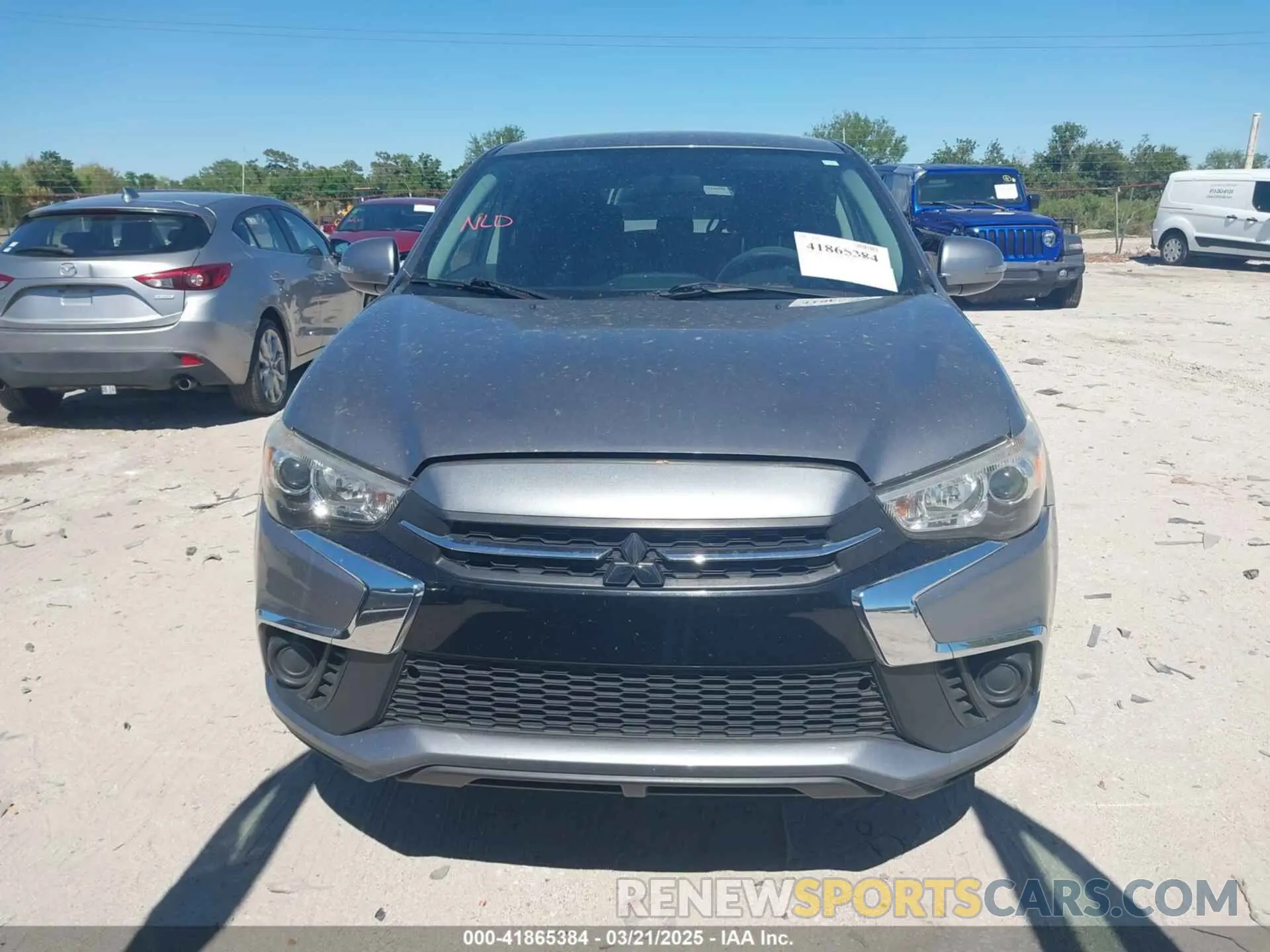12 Photograph of a damaged car JA4AP3AUXKU028672 MITSUBISHI OUTLANDER SPORT 2019