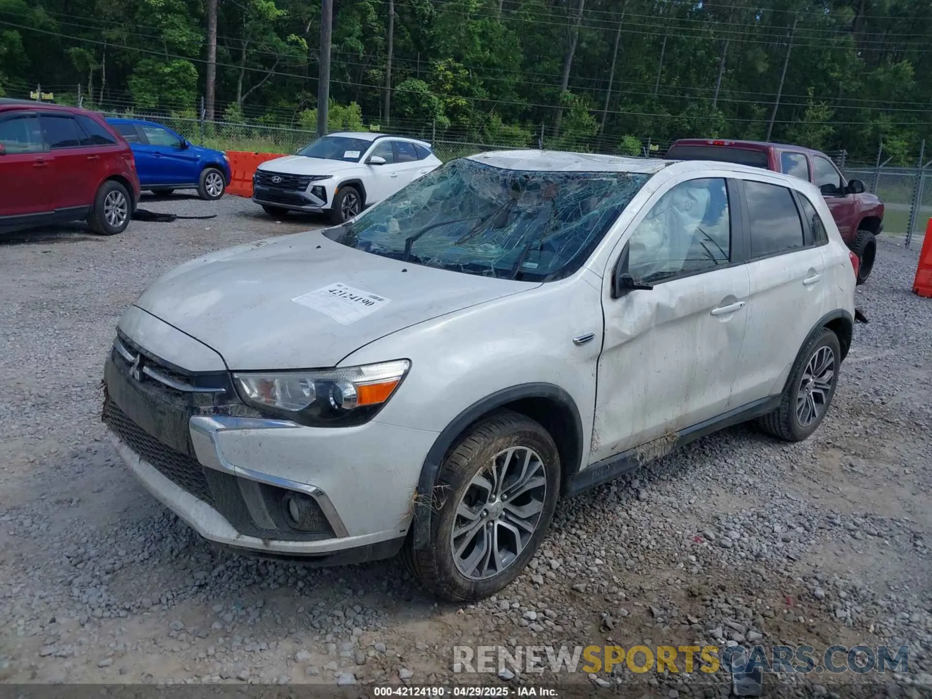 2 Photograph of a damaged car JA4AP4AJ3KU024663 MITSUBISHI OUTLANDER SPORT 2019