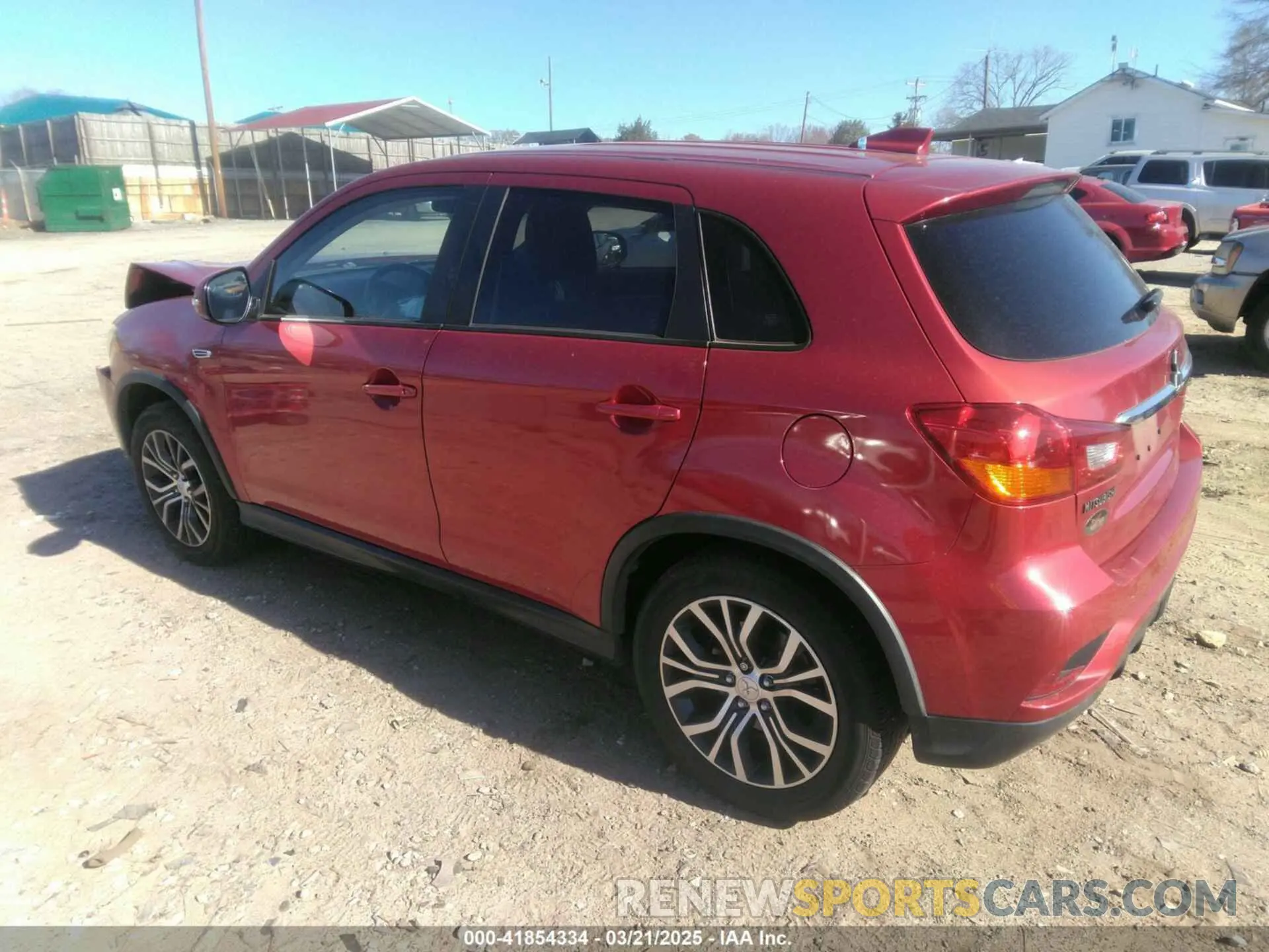 3 Photograph of a damaged car JA4AP4AU3KU017406 MITSUBISHI OUTLANDER SPORT 2019