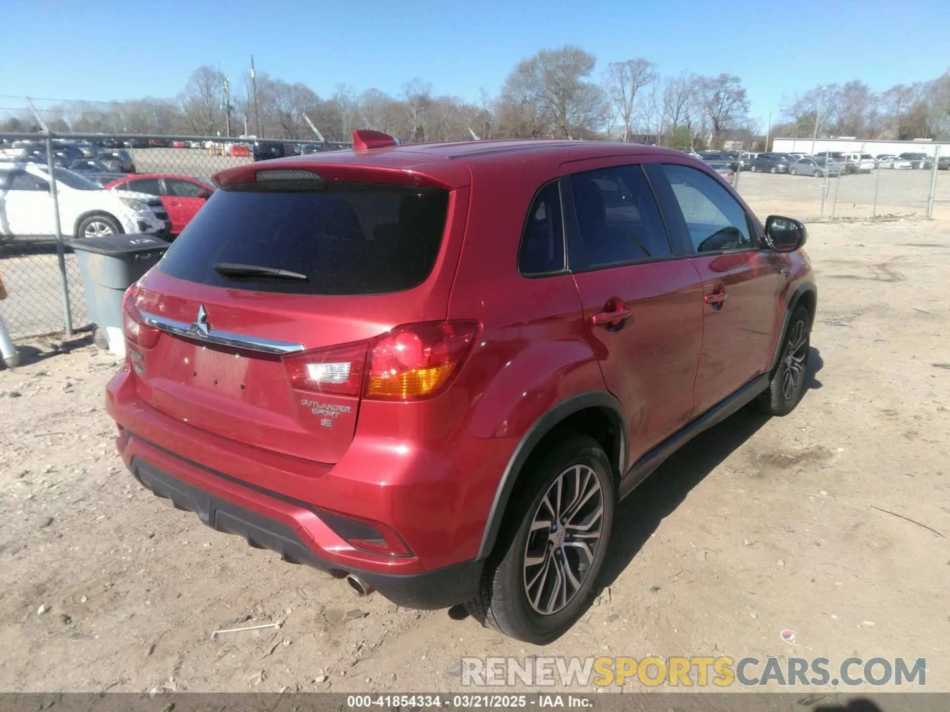 4 Photograph of a damaged car JA4AP4AU3KU017406 MITSUBISHI OUTLANDER SPORT 2019
