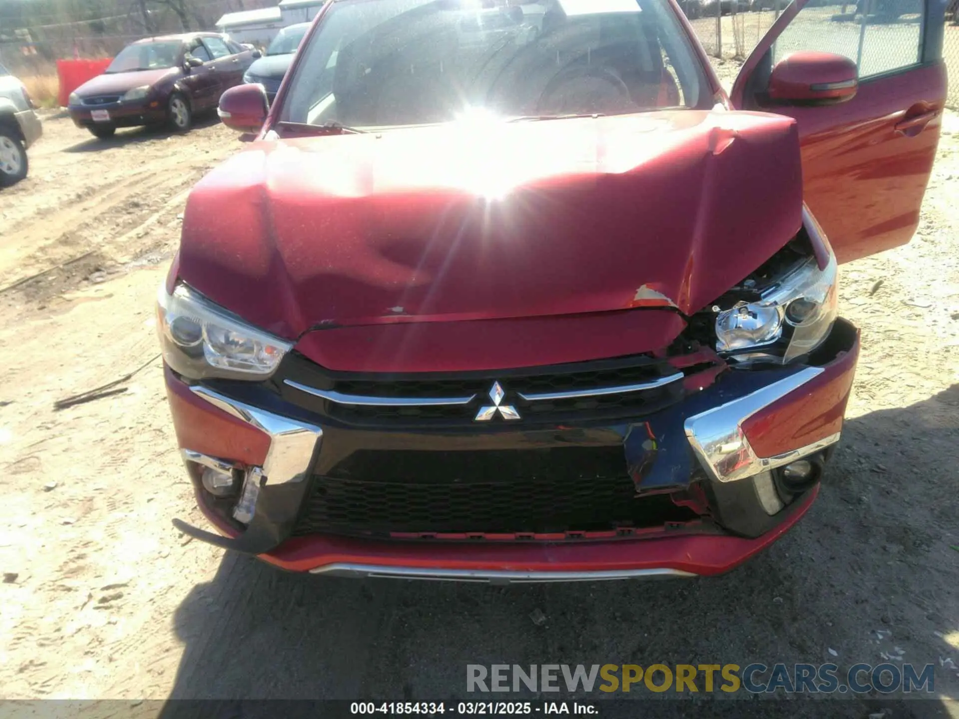 6 Photograph of a damaged car JA4AP4AU3KU017406 MITSUBISHI OUTLANDER SPORT 2019