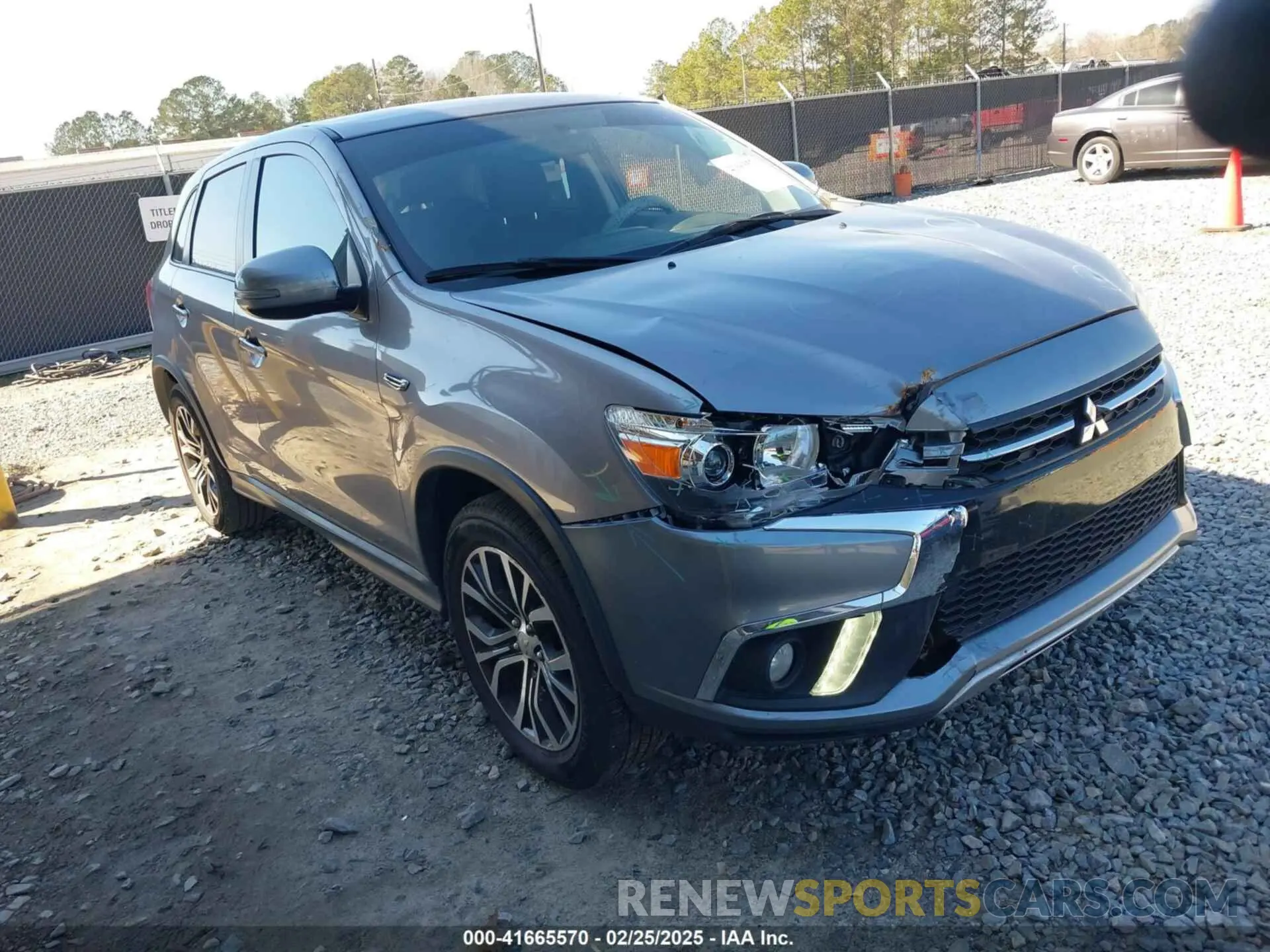 1 Photograph of a damaged car JA4AP4AU6KU024429 MITSUBISHI OUTLANDER SPORT 2019