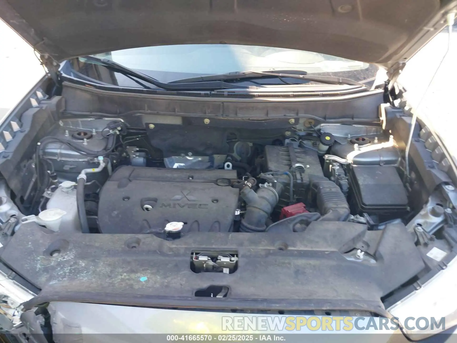 10 Photograph of a damaged car JA4AP4AU6KU024429 MITSUBISHI OUTLANDER SPORT 2019