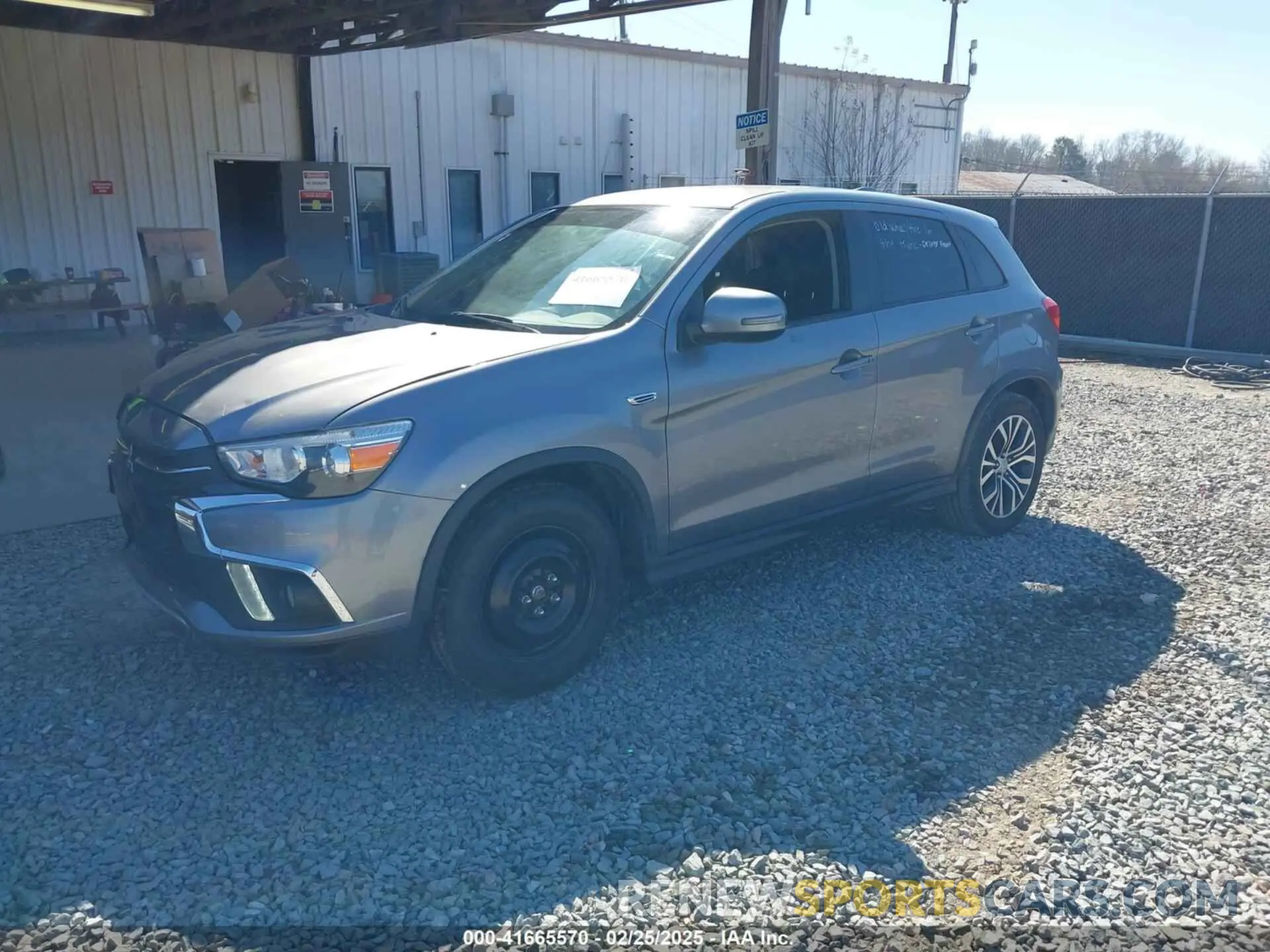 2 Photograph of a damaged car JA4AP4AU6KU024429 MITSUBISHI OUTLANDER SPORT 2019