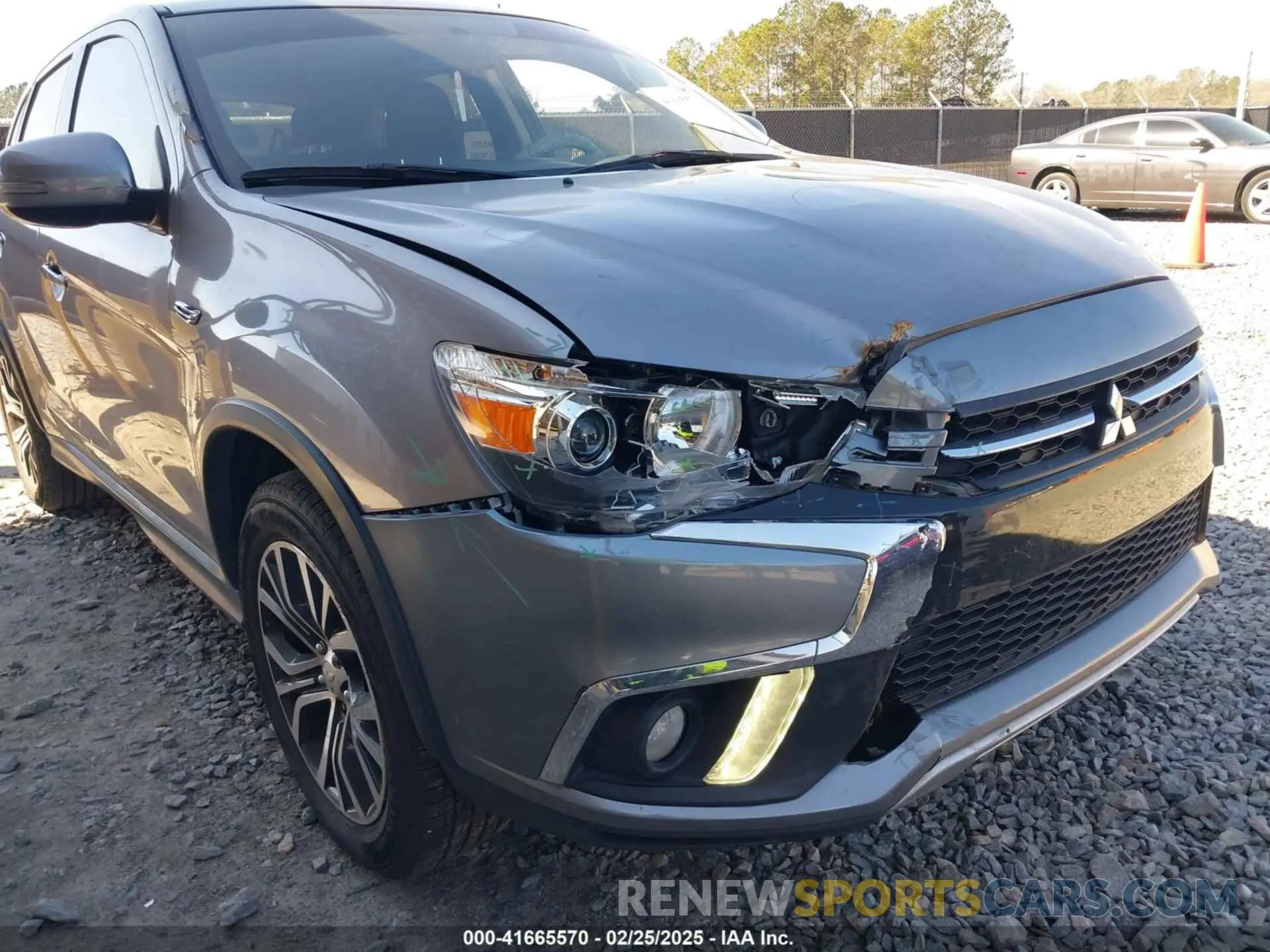 6 Photograph of a damaged car JA4AP4AU6KU024429 MITSUBISHI OUTLANDER SPORT 2019