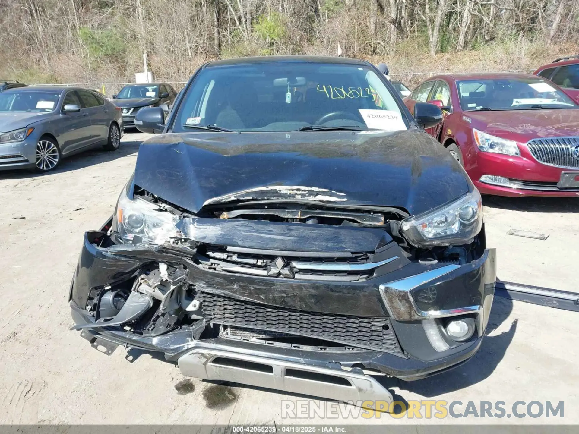 12 Photograph of a damaged car JA4AP4AU7KU013116 MITSUBISHI OUTLANDER SPORT 2019