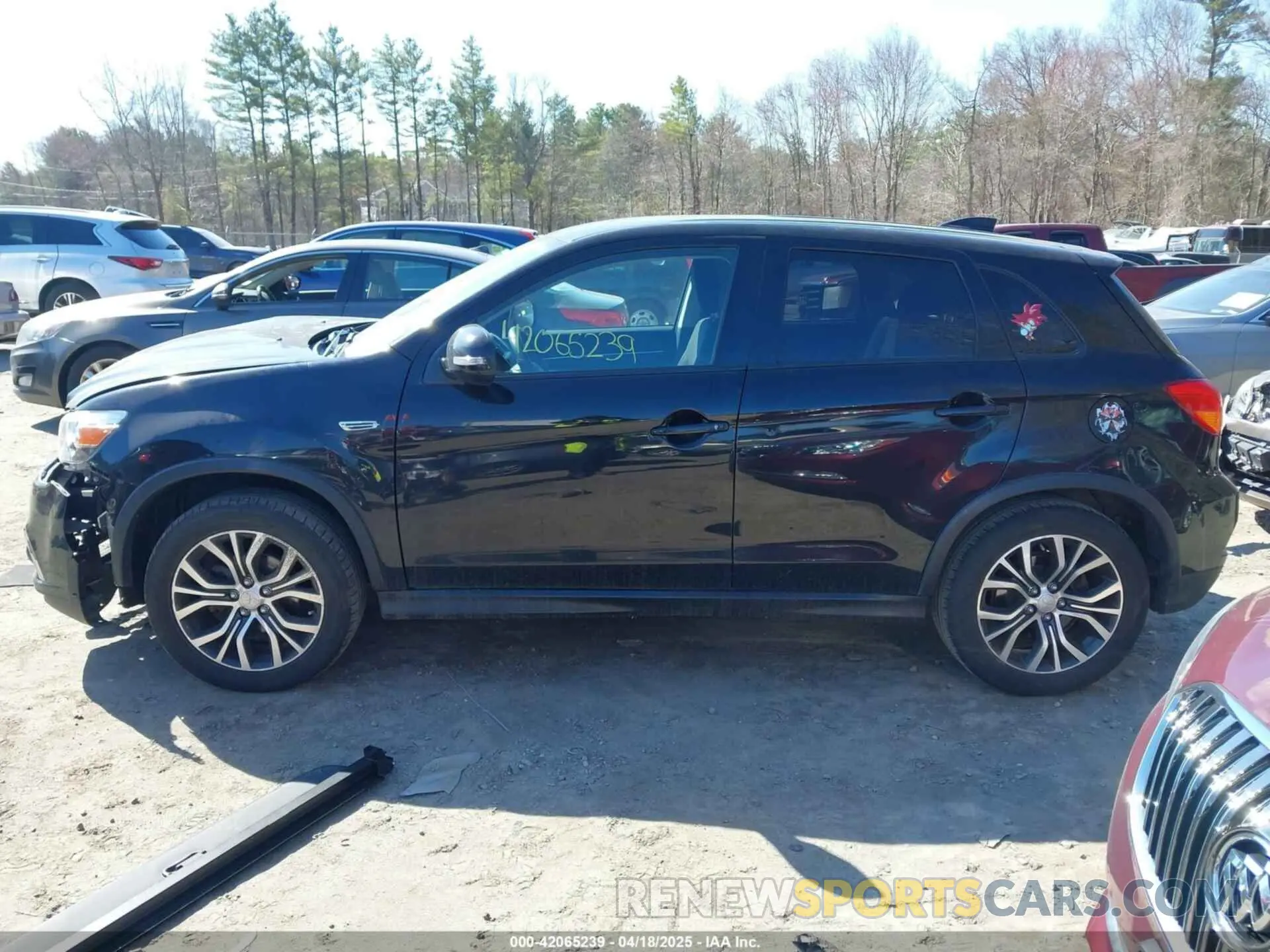 14 Photograph of a damaged car JA4AP4AU7KU013116 MITSUBISHI OUTLANDER SPORT 2019