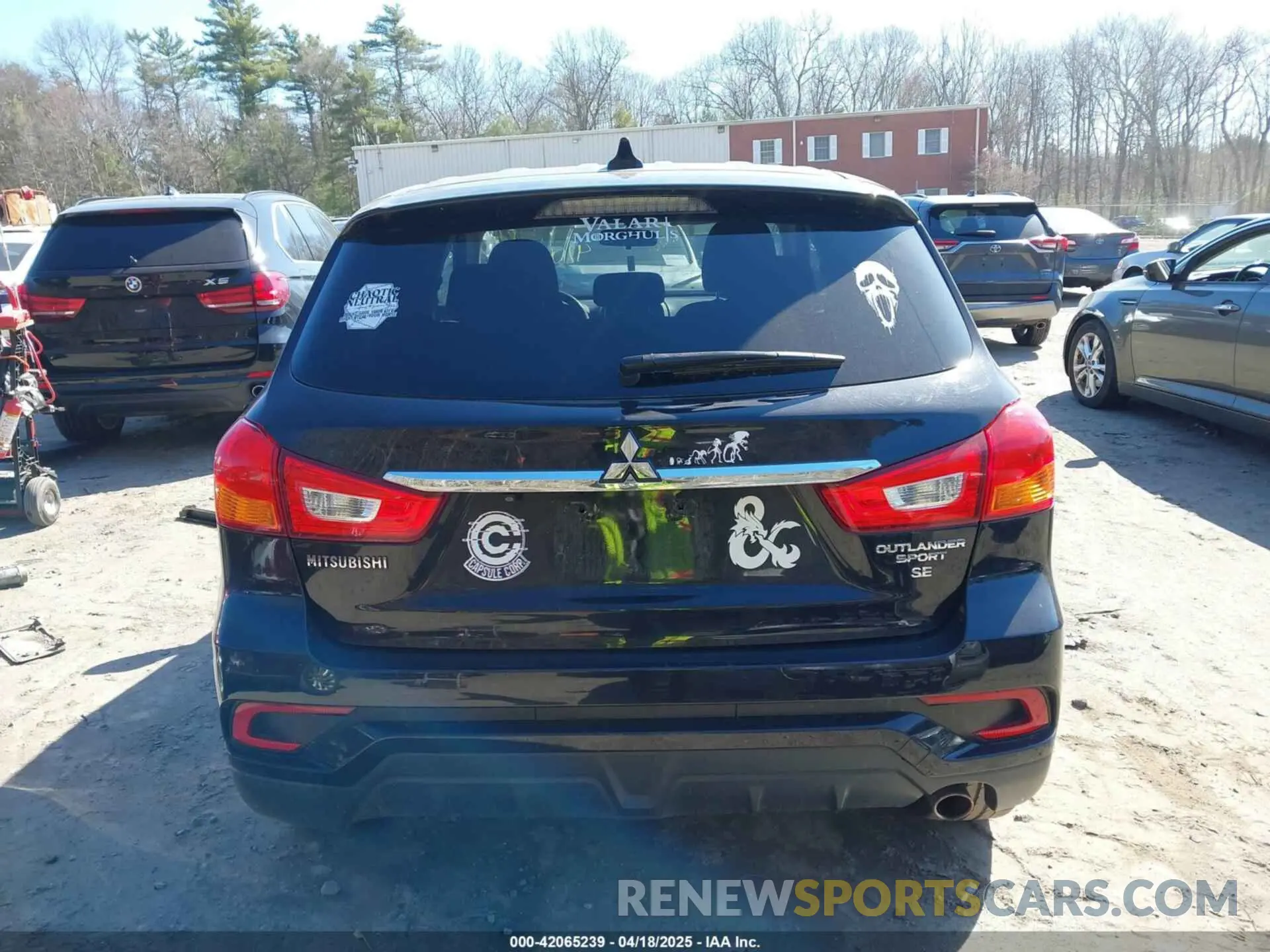 16 Photograph of a damaged car JA4AP4AU7KU013116 MITSUBISHI OUTLANDER SPORT 2019
