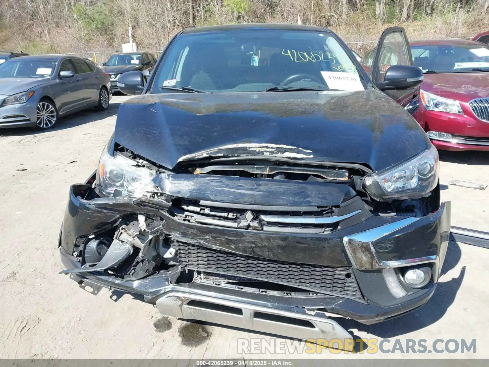 6 Photograph of a damaged car JA4AP4AU7KU013116 MITSUBISHI OUTLANDER SPORT 2019