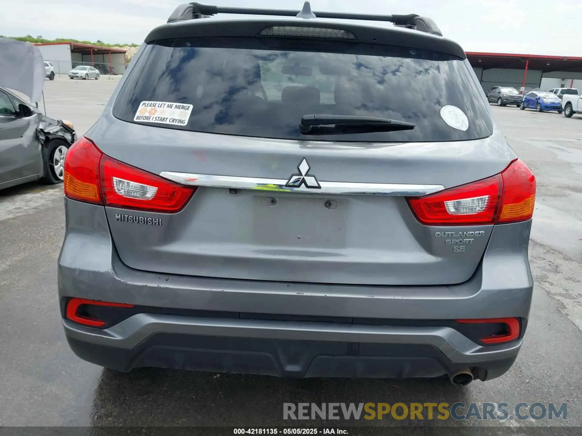 16 Photograph of a damaged car JA4AP4AU8KU013142 MITSUBISHI OUTLANDER SPORT 2019