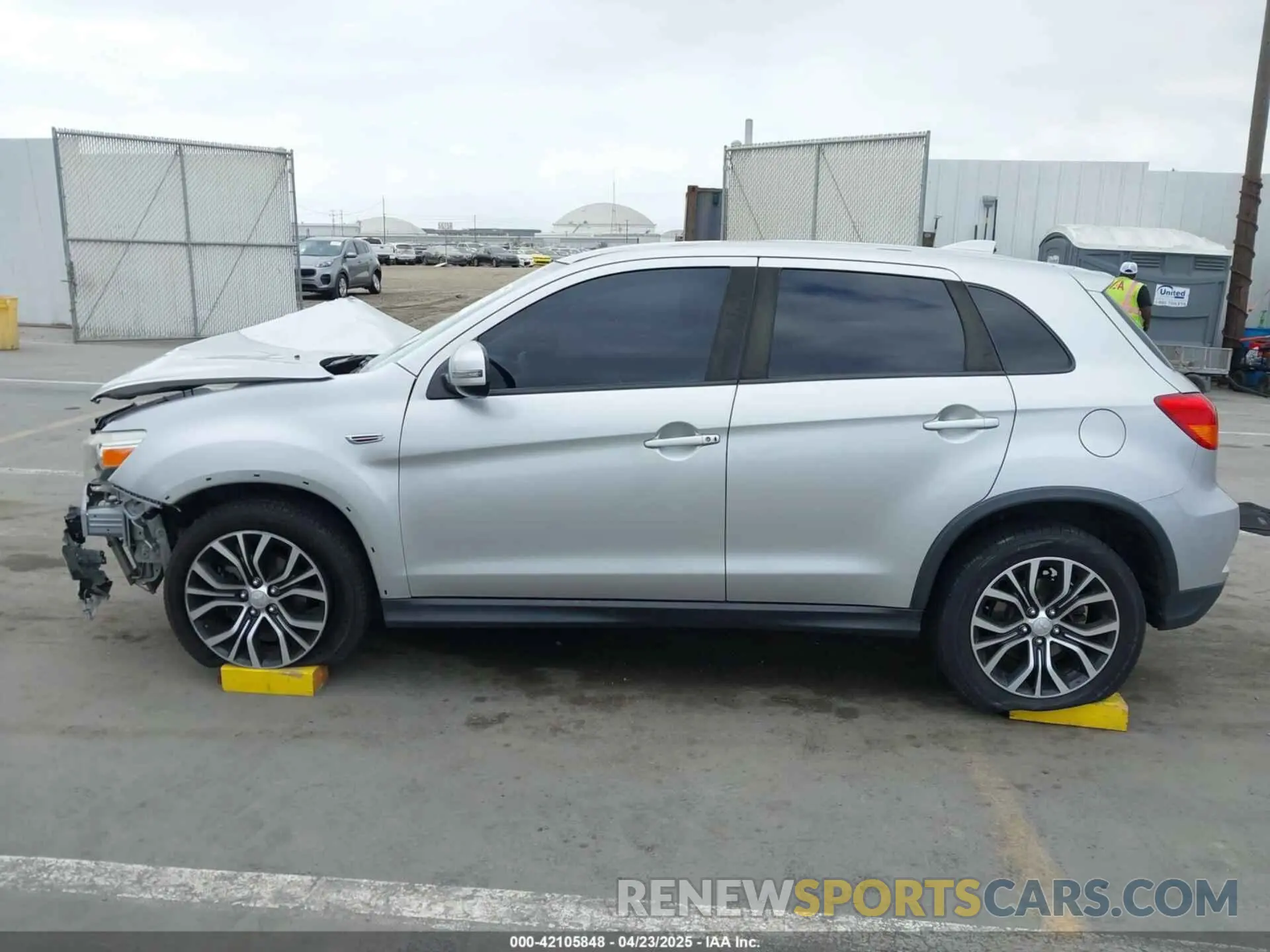 15 Photograph of a damaged car JA4AP4AU8KU027686 MITSUBISHI OUTLANDER SPORT 2019
