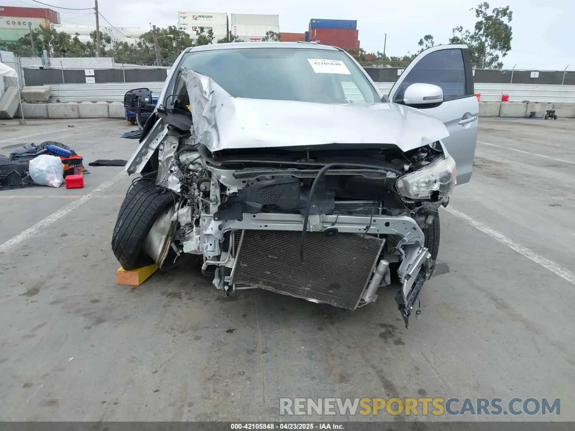 6 Photograph of a damaged car JA4AP4AU8KU027686 MITSUBISHI OUTLANDER SPORT 2019