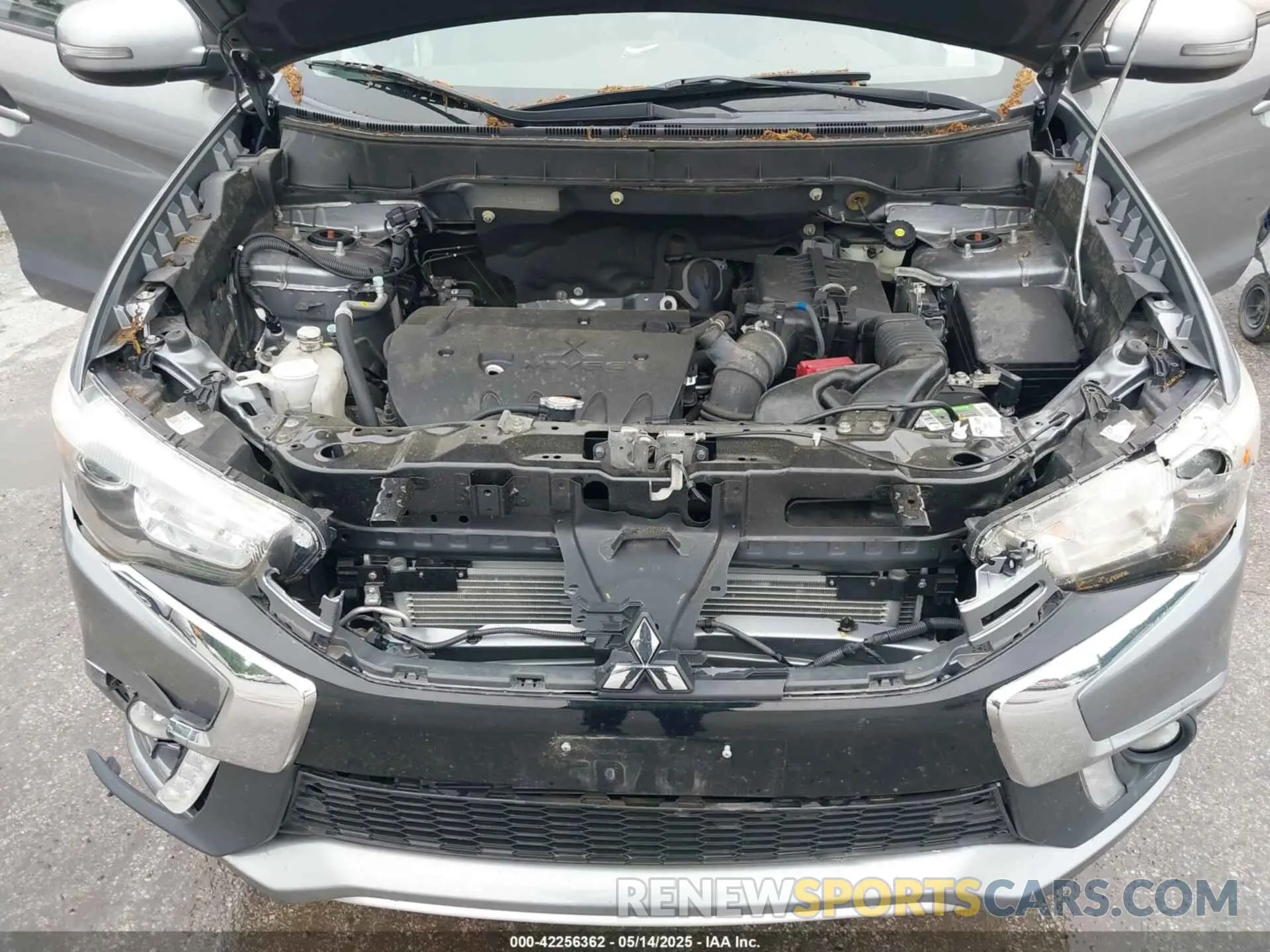 10 Photograph of a damaged car JA4AR3AU1KU022253 MITSUBISHI OUTLANDER SPORT 2019