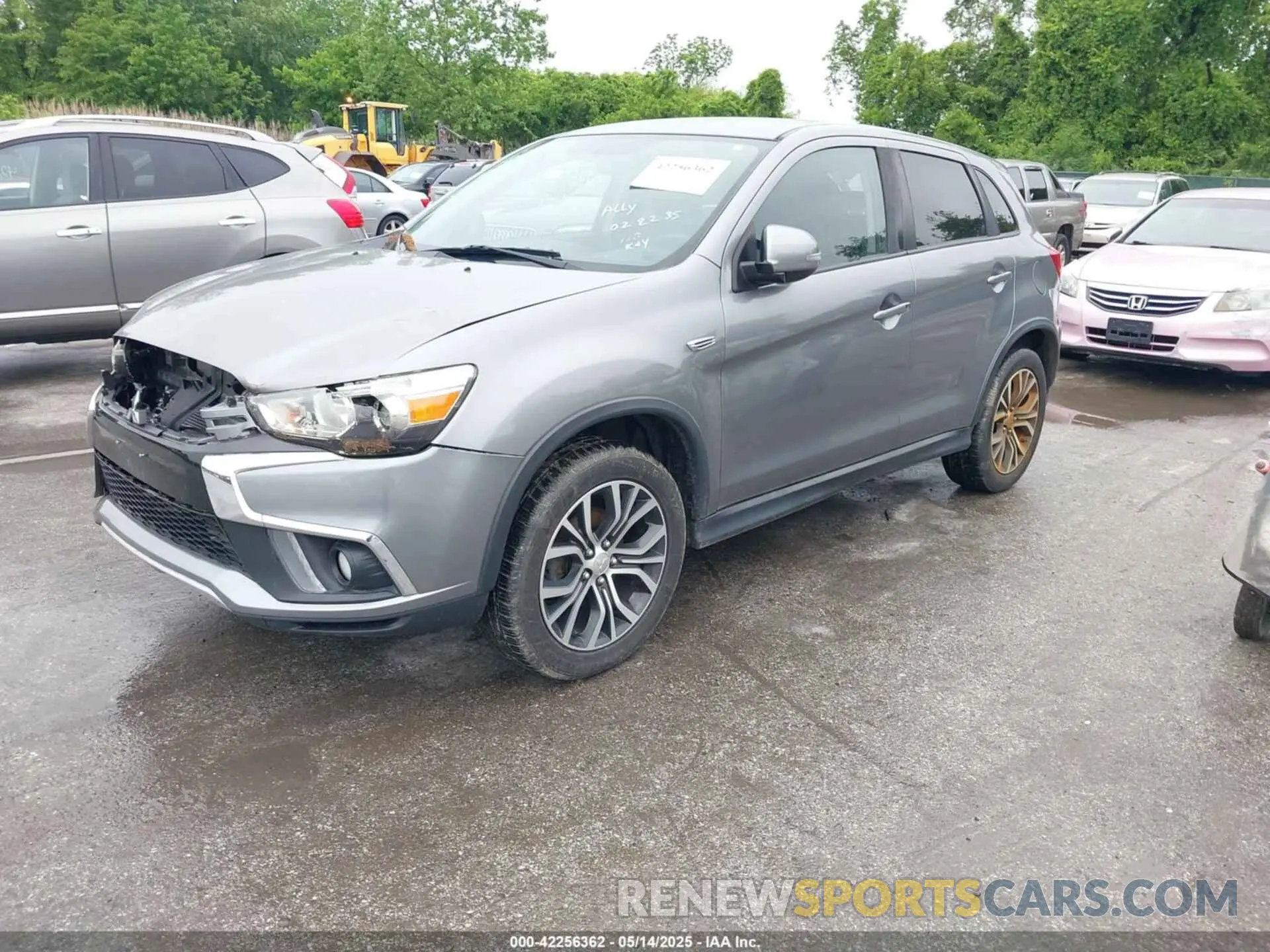 2 Photograph of a damaged car JA4AR3AU1KU022253 MITSUBISHI OUTLANDER SPORT 2019