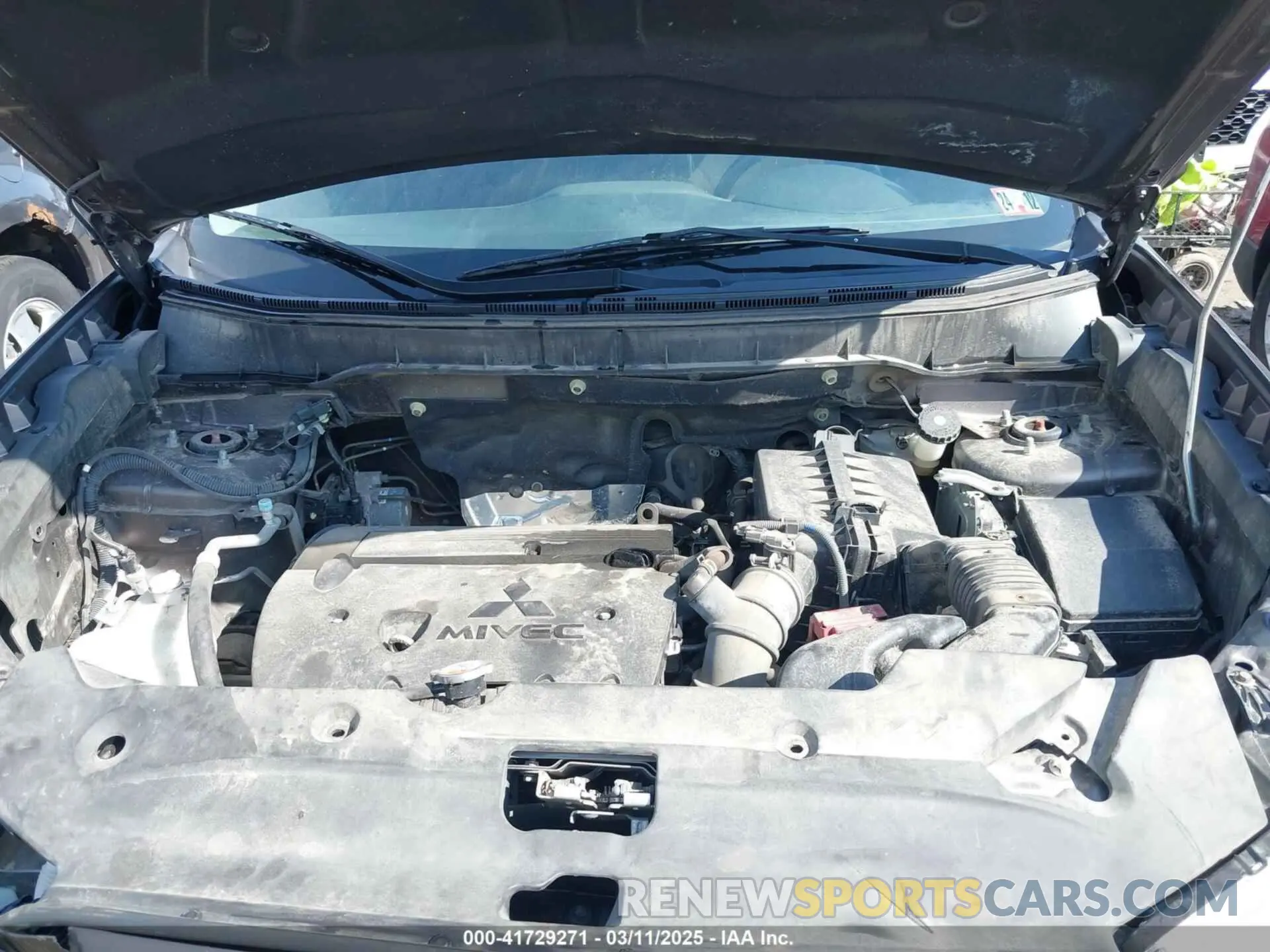 10 Photograph of a damaged car JA4AR3AU1KU031695 MITSUBISHI OUTLANDER SPORT 2019