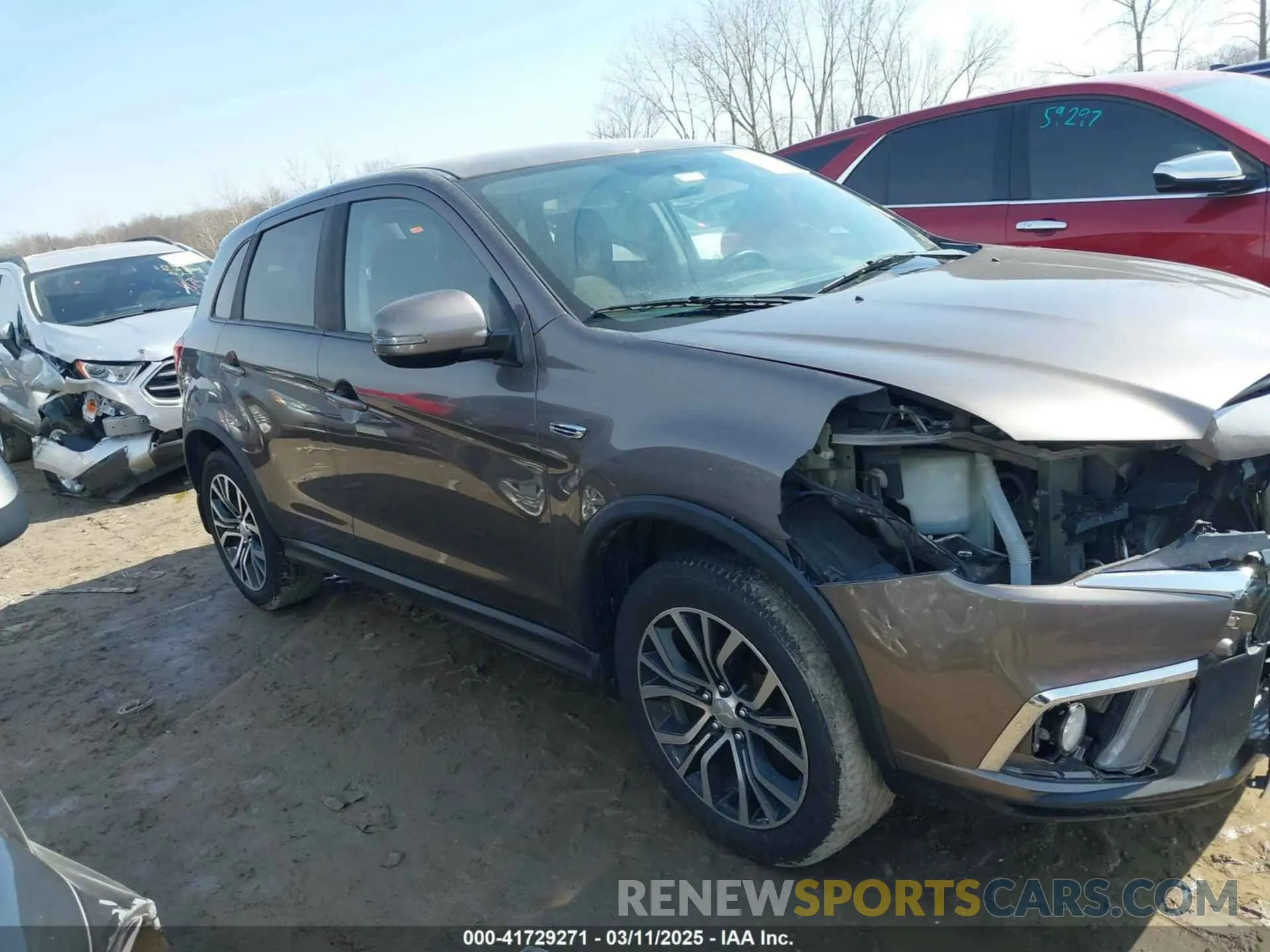 14 Photograph of a damaged car JA4AR3AU1KU031695 MITSUBISHI OUTLANDER SPORT 2019