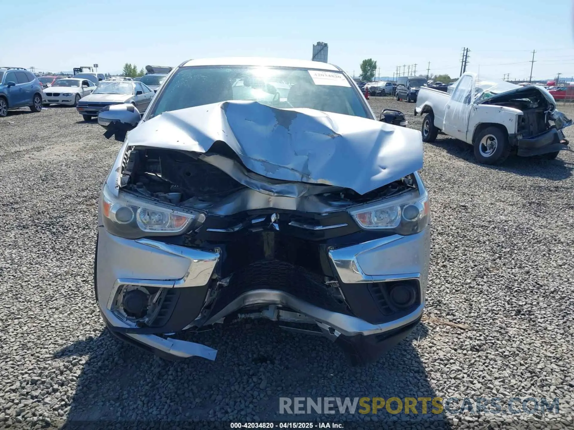 12 Photograph of a damaged car JA4AR3AU2KU007860 MITSUBISHI OUTLANDER SPORT 2019