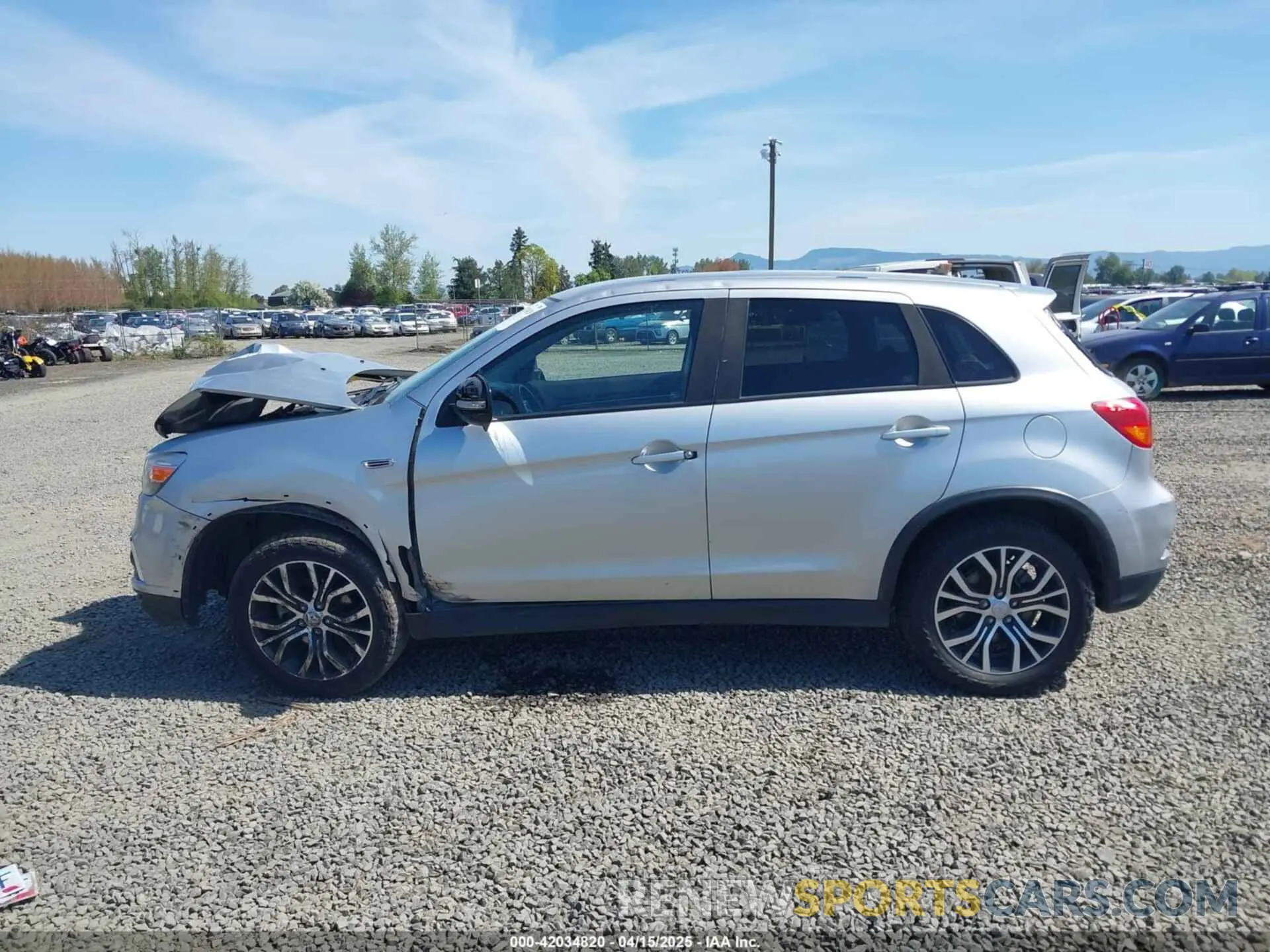 14 Photograph of a damaged car JA4AR3AU2KU007860 MITSUBISHI OUTLANDER SPORT 2019