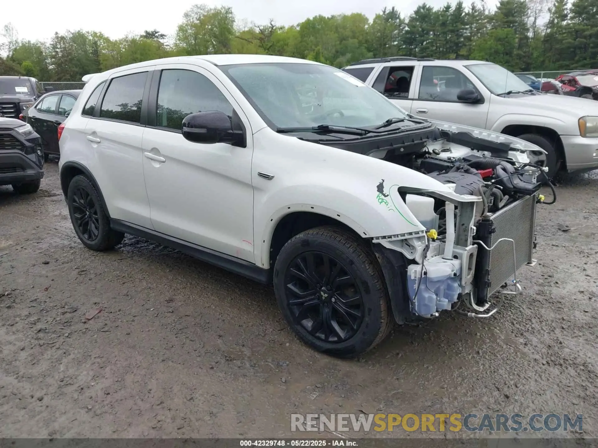 1 Photograph of a damaged car JA4AR3AU2KU016767 MITSUBISHI OUTLANDER SPORT 2019