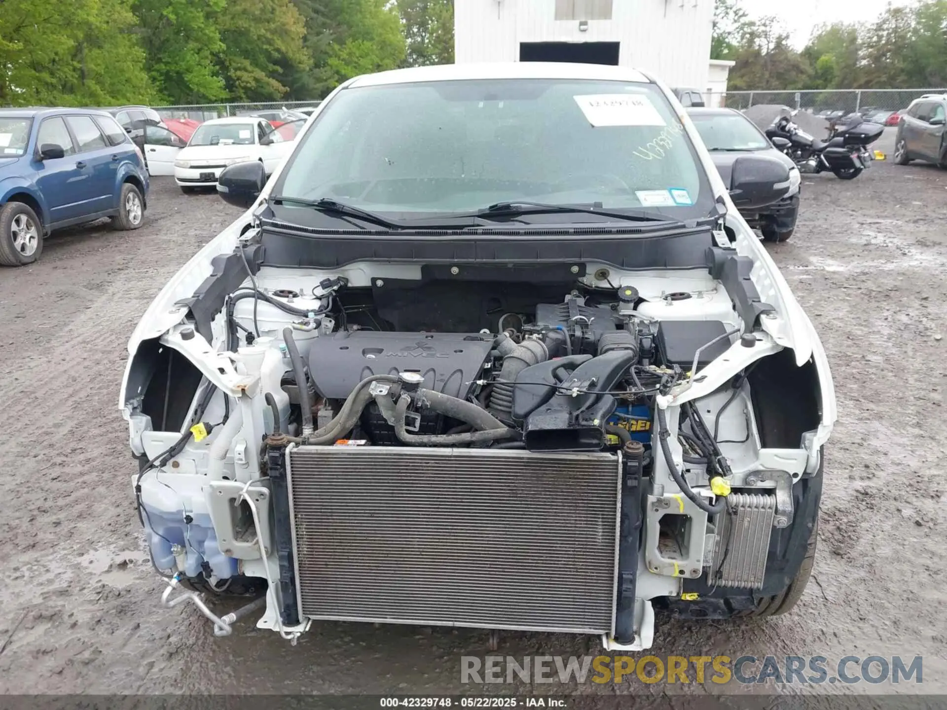 6 Photograph of a damaged car JA4AR3AU2KU016767 MITSUBISHI OUTLANDER SPORT 2019