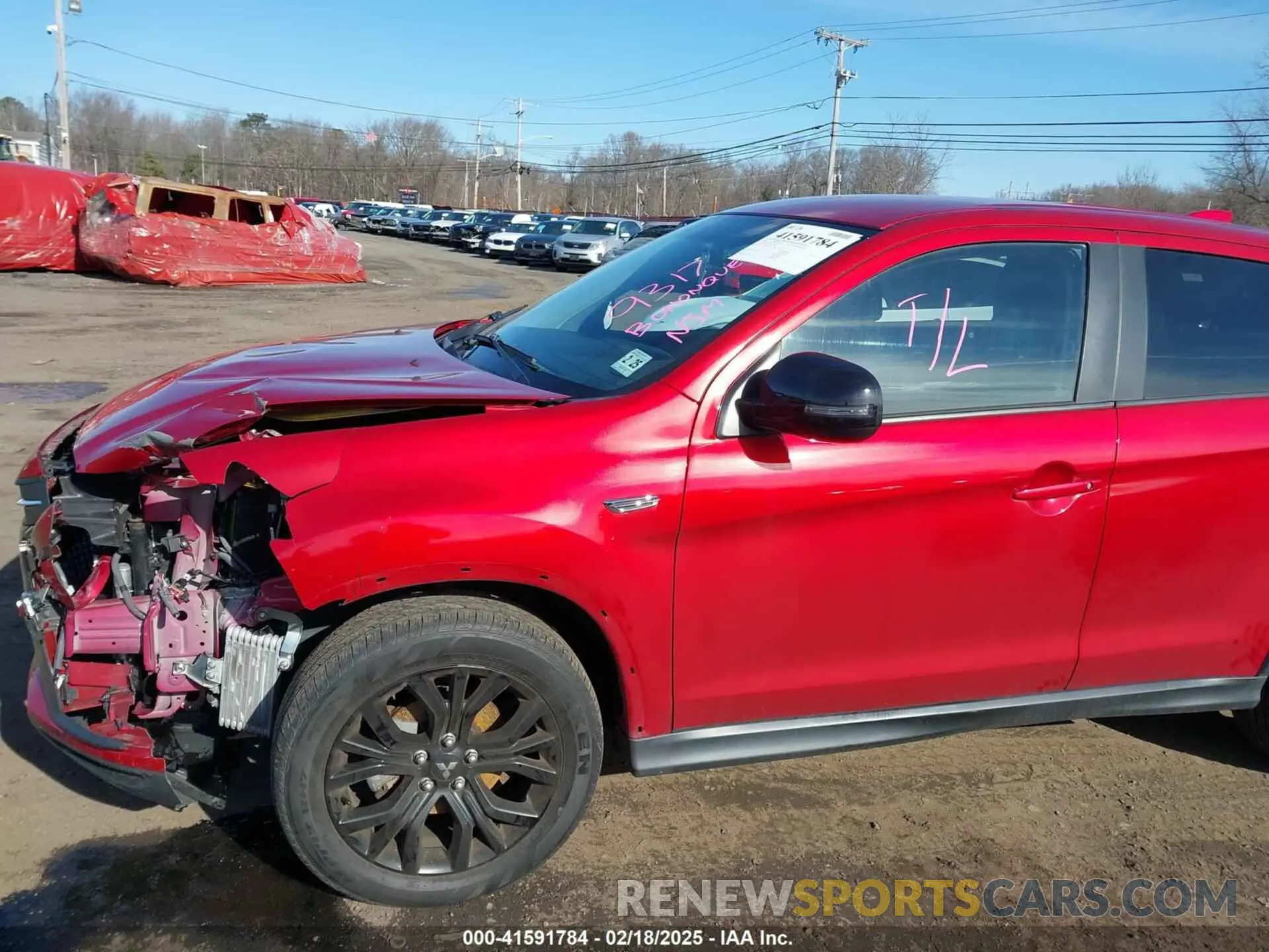 17 Photograph of a damaged car JA4AR3AU2KU020205 MITSUBISHI OUTLANDER SPORT 2019