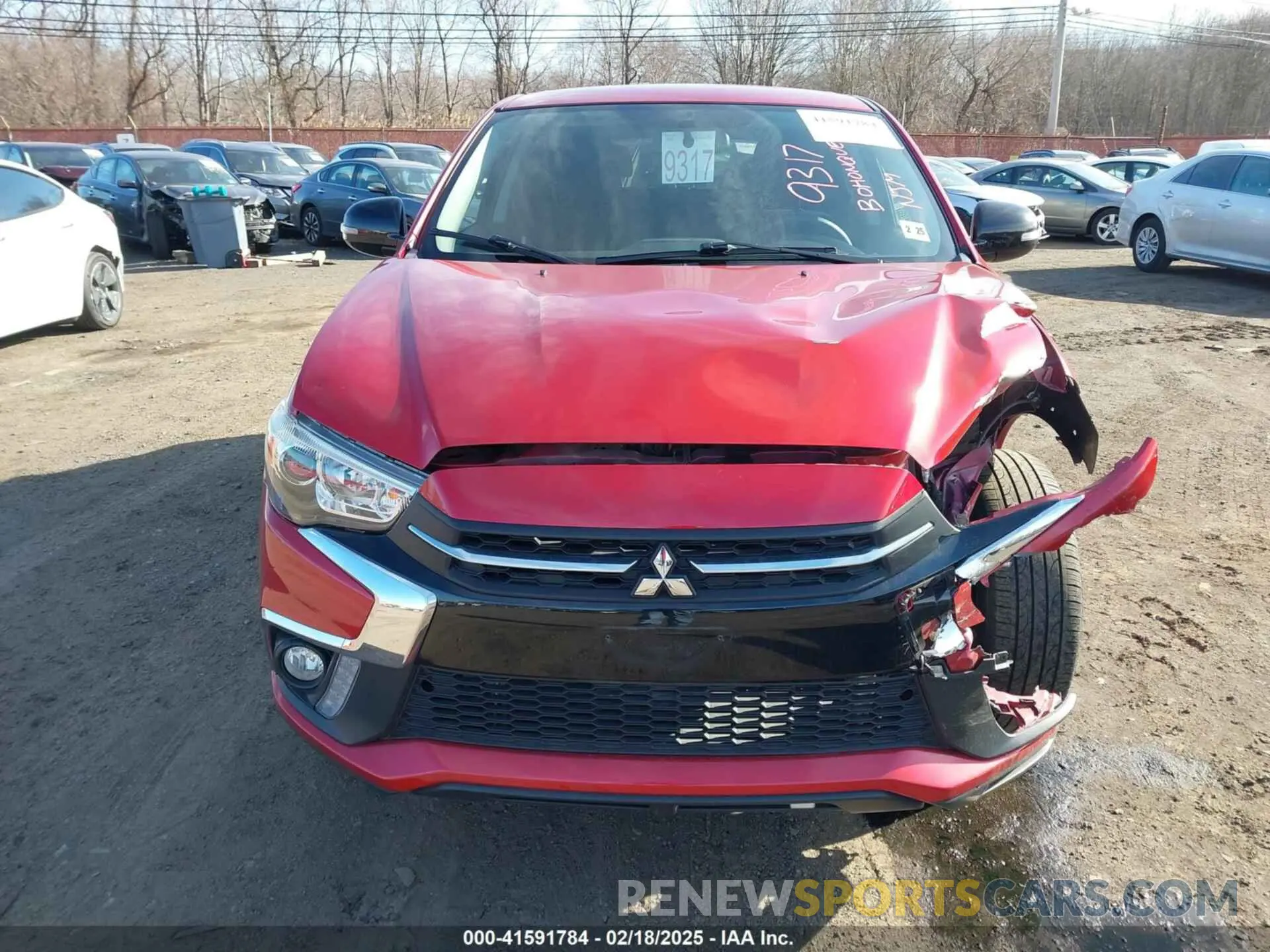18 Photograph of a damaged car JA4AR3AU2KU020205 MITSUBISHI OUTLANDER SPORT 2019