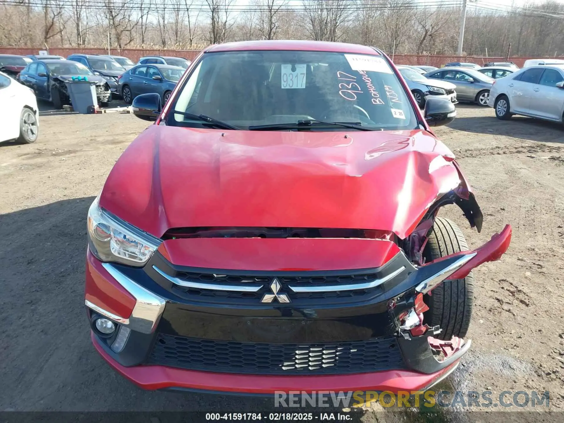 20 Photograph of a damaged car JA4AR3AU2KU020205 MITSUBISHI OUTLANDER SPORT 2019