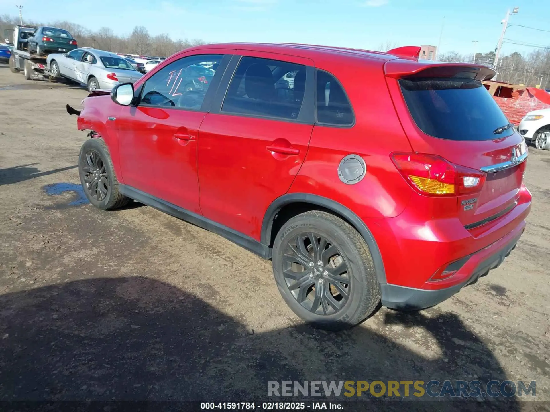 3 Photograph of a damaged car JA4AR3AU2KU020205 MITSUBISHI OUTLANDER SPORT 2019