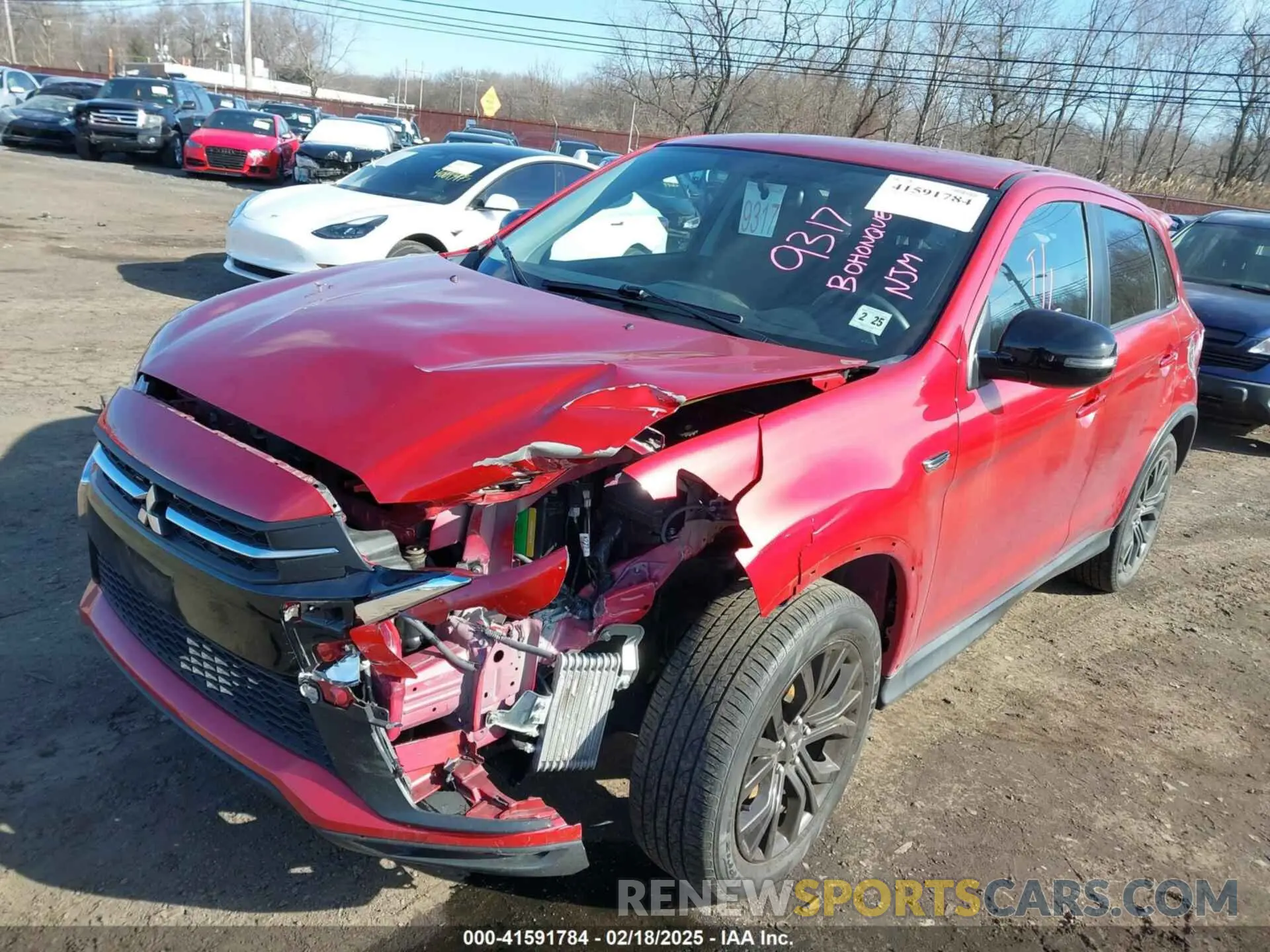 6 Photograph of a damaged car JA4AR3AU2KU020205 MITSUBISHI OUTLANDER SPORT 2019