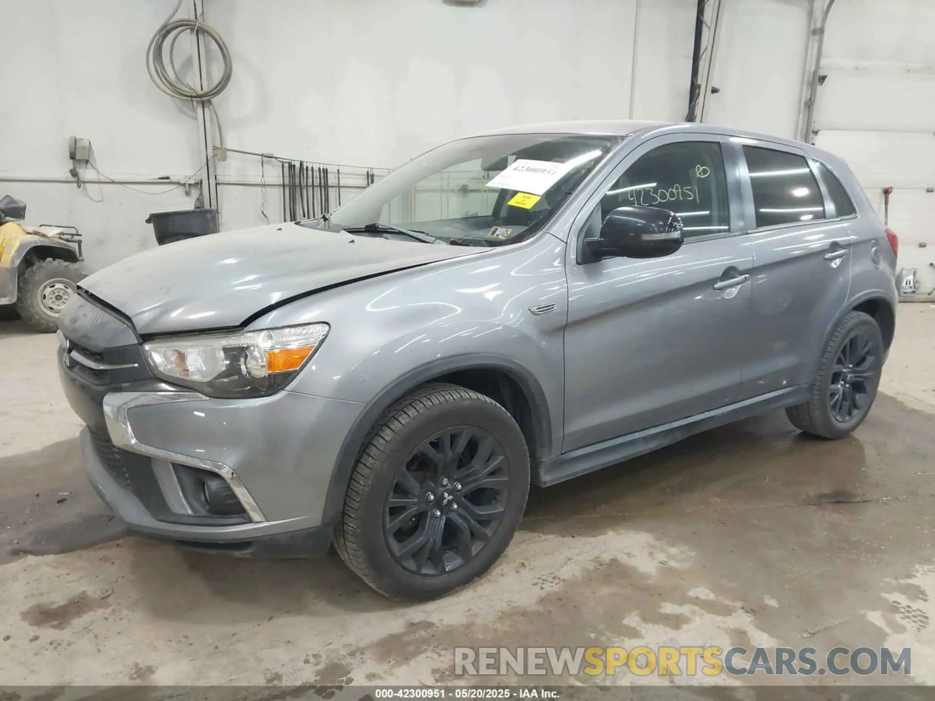 2 Photograph of a damaged car JA4AR3AU3KU028605 MITSUBISHI OUTLANDER SPORT 2019