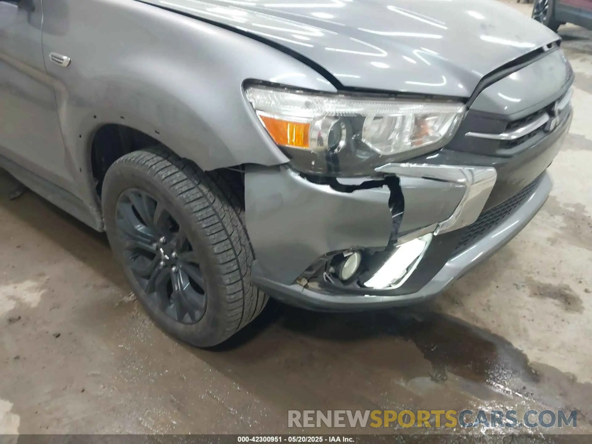 6 Photograph of a damaged car JA4AR3AU3KU028605 MITSUBISHI OUTLANDER SPORT 2019