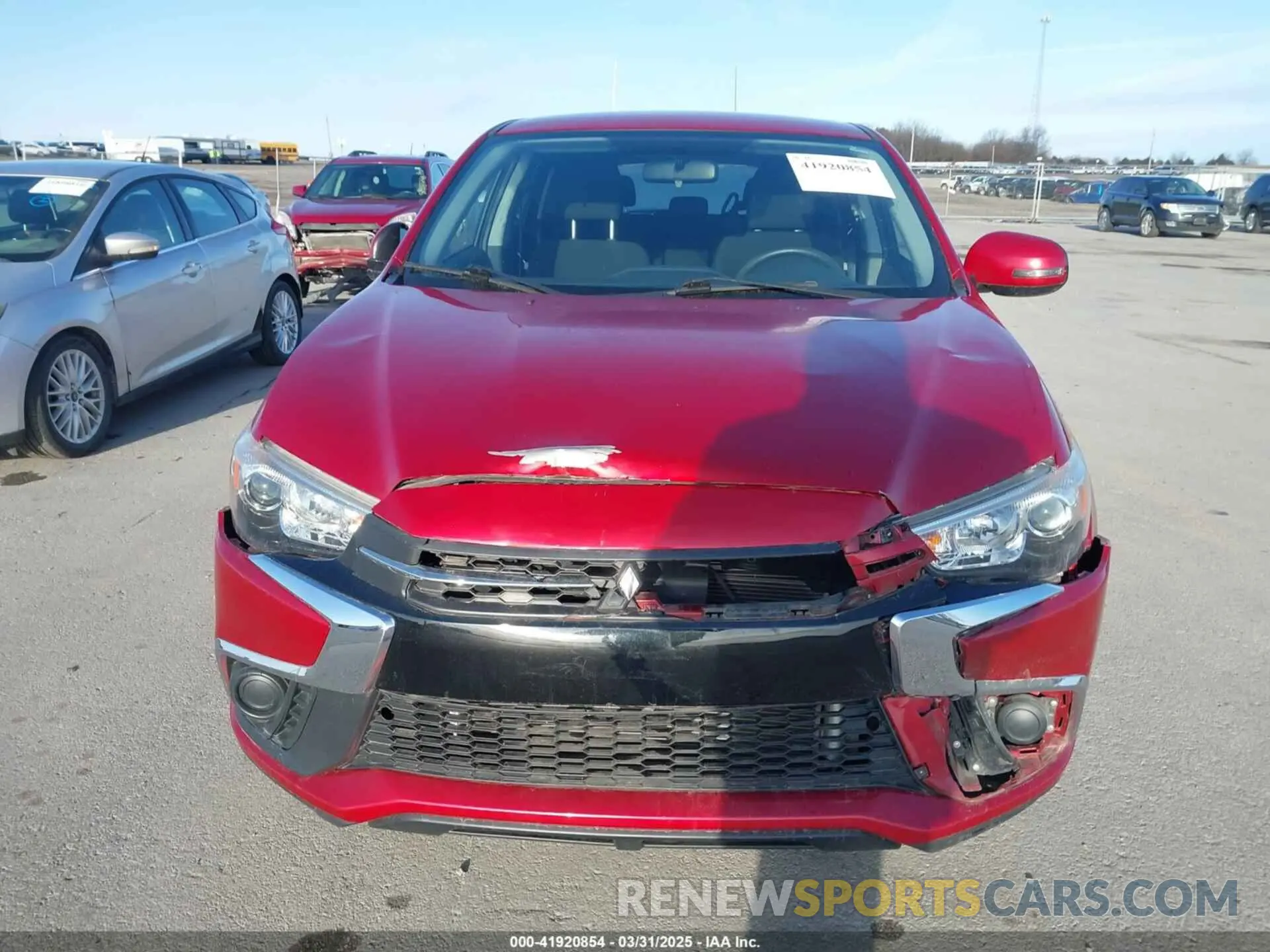 12 Photograph of a damaged car JA4AR3AU4KU004281 MITSUBISHI OUTLANDER SPORT 2019