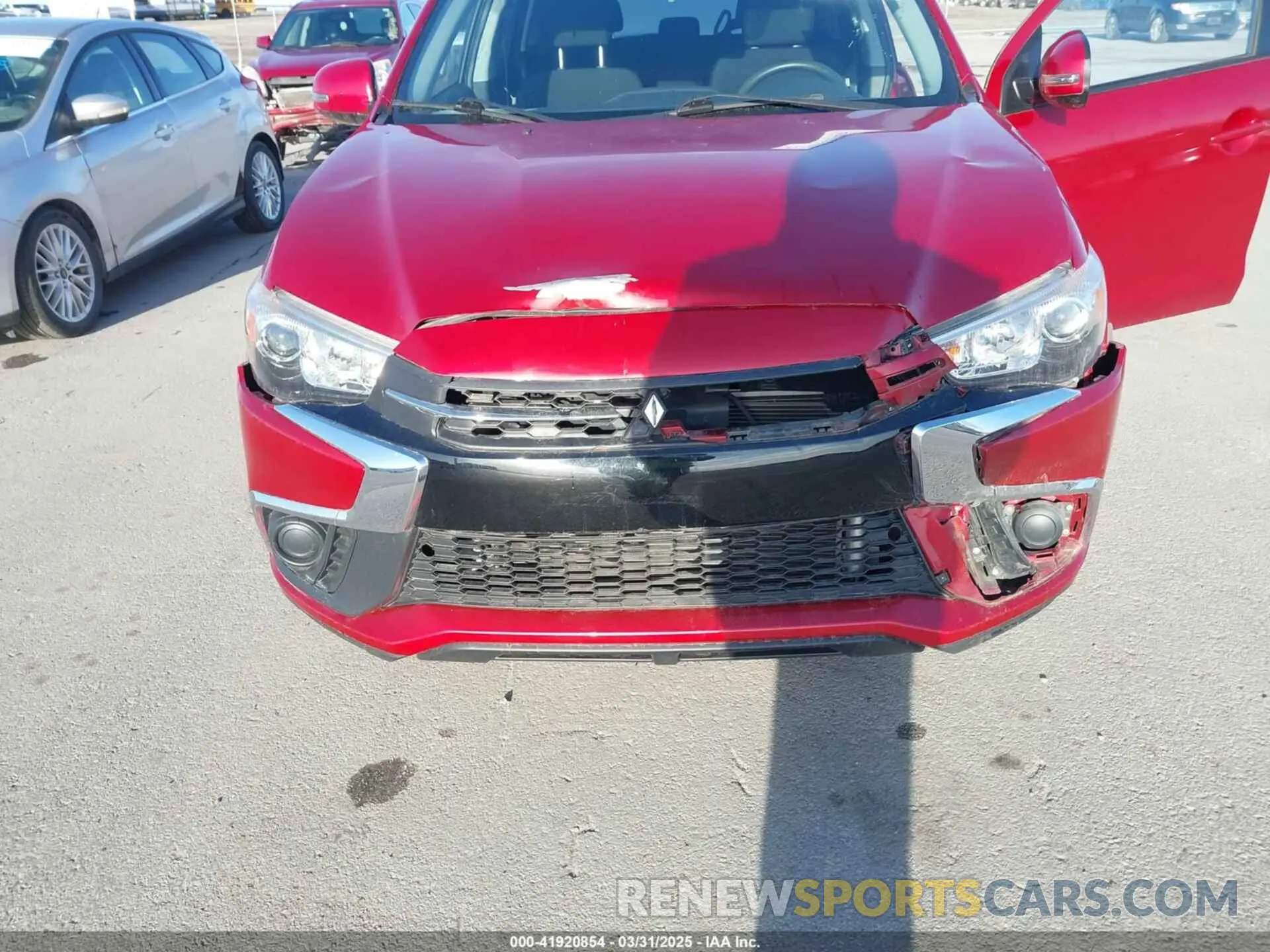6 Photograph of a damaged car JA4AR3AU4KU004281 MITSUBISHI OUTLANDER SPORT 2019