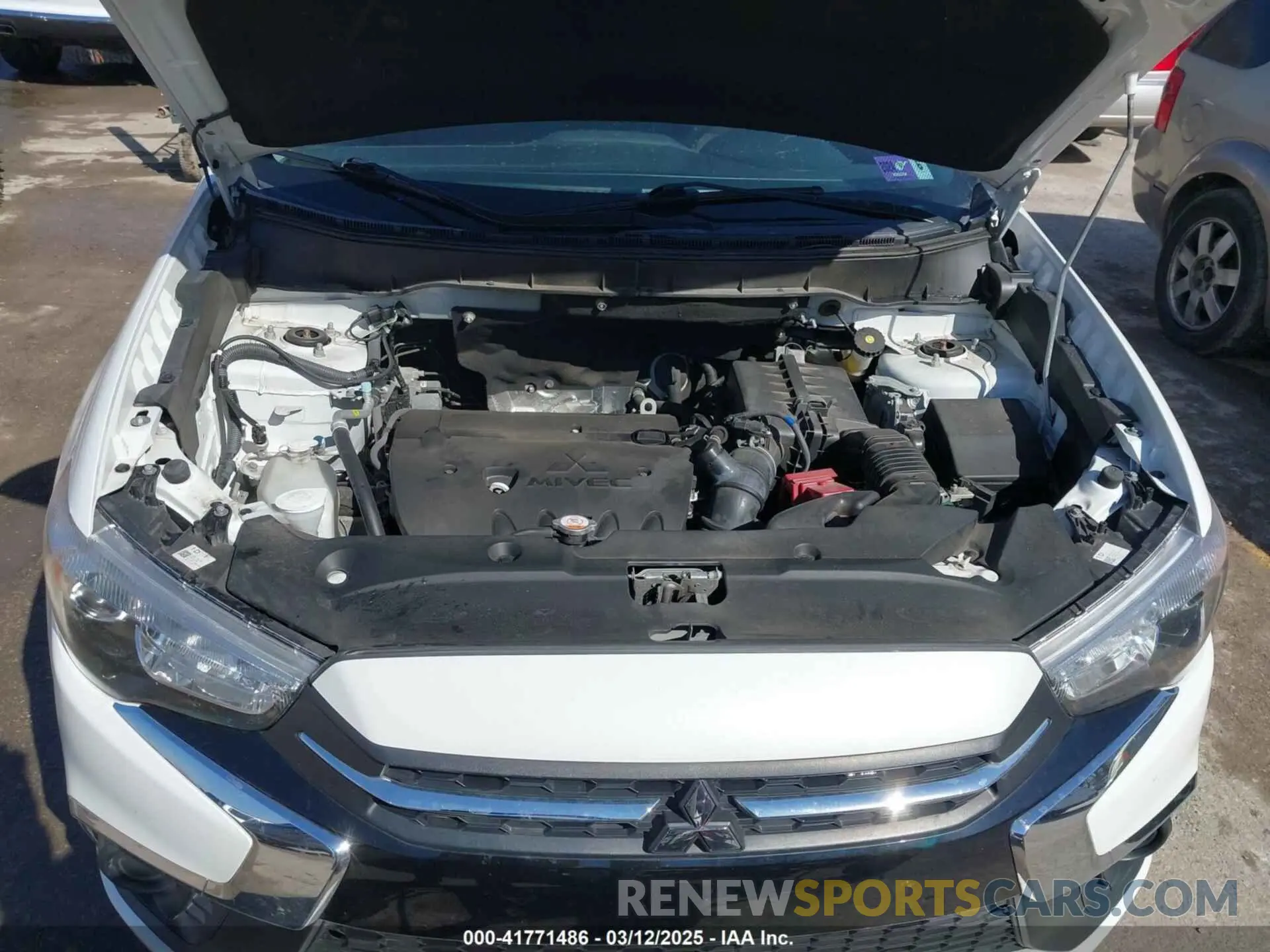 10 Photograph of a damaged car JA4AR3AU4KU023820 MITSUBISHI OUTLANDER SPORT 2019