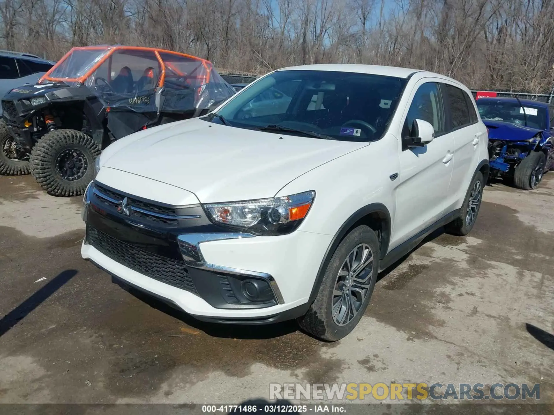 2 Photograph of a damaged car JA4AR3AU4KU023820 MITSUBISHI OUTLANDER SPORT 2019
