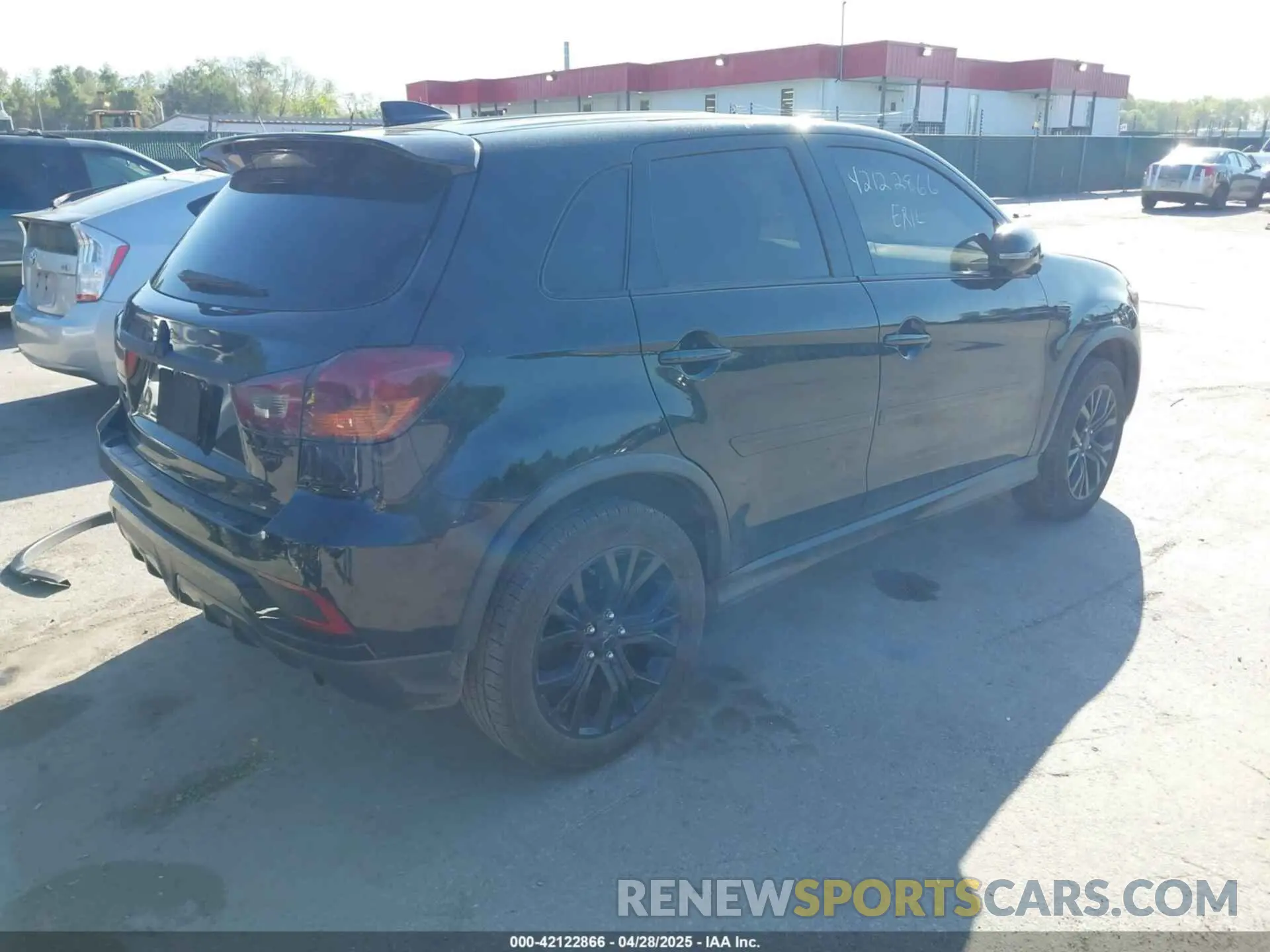4 Photograph of a damaged car JA4AR3AU5KU016441 MITSUBISHI OUTLANDER SPORT 2019