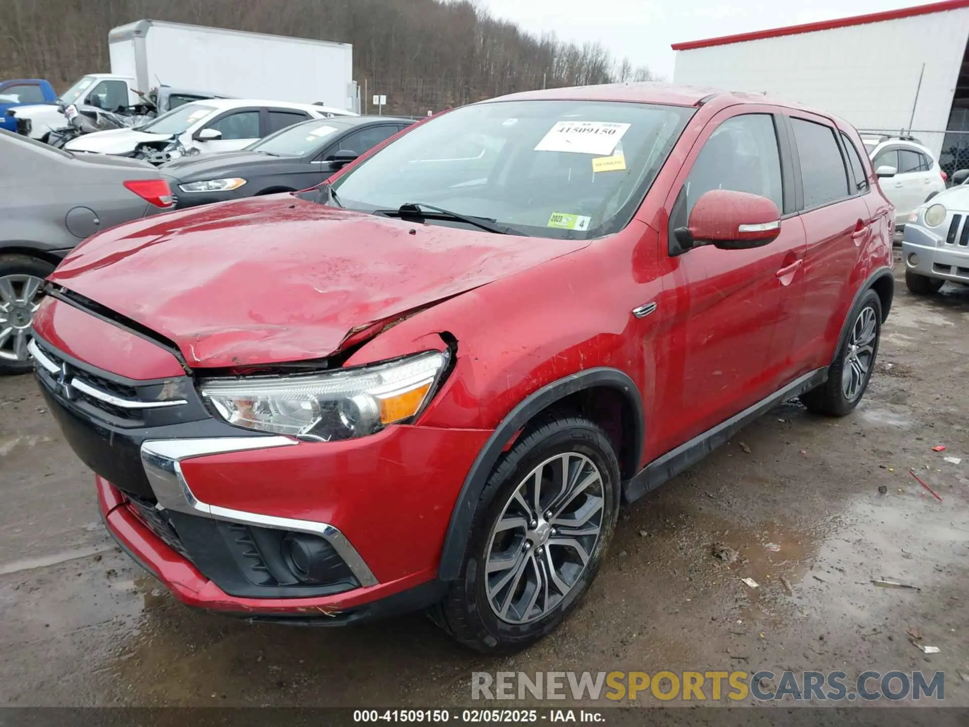 2 Photograph of a damaged car JA4AR3AU5KU030436 MITSUBISHI OUTLANDER SPORT 2019
