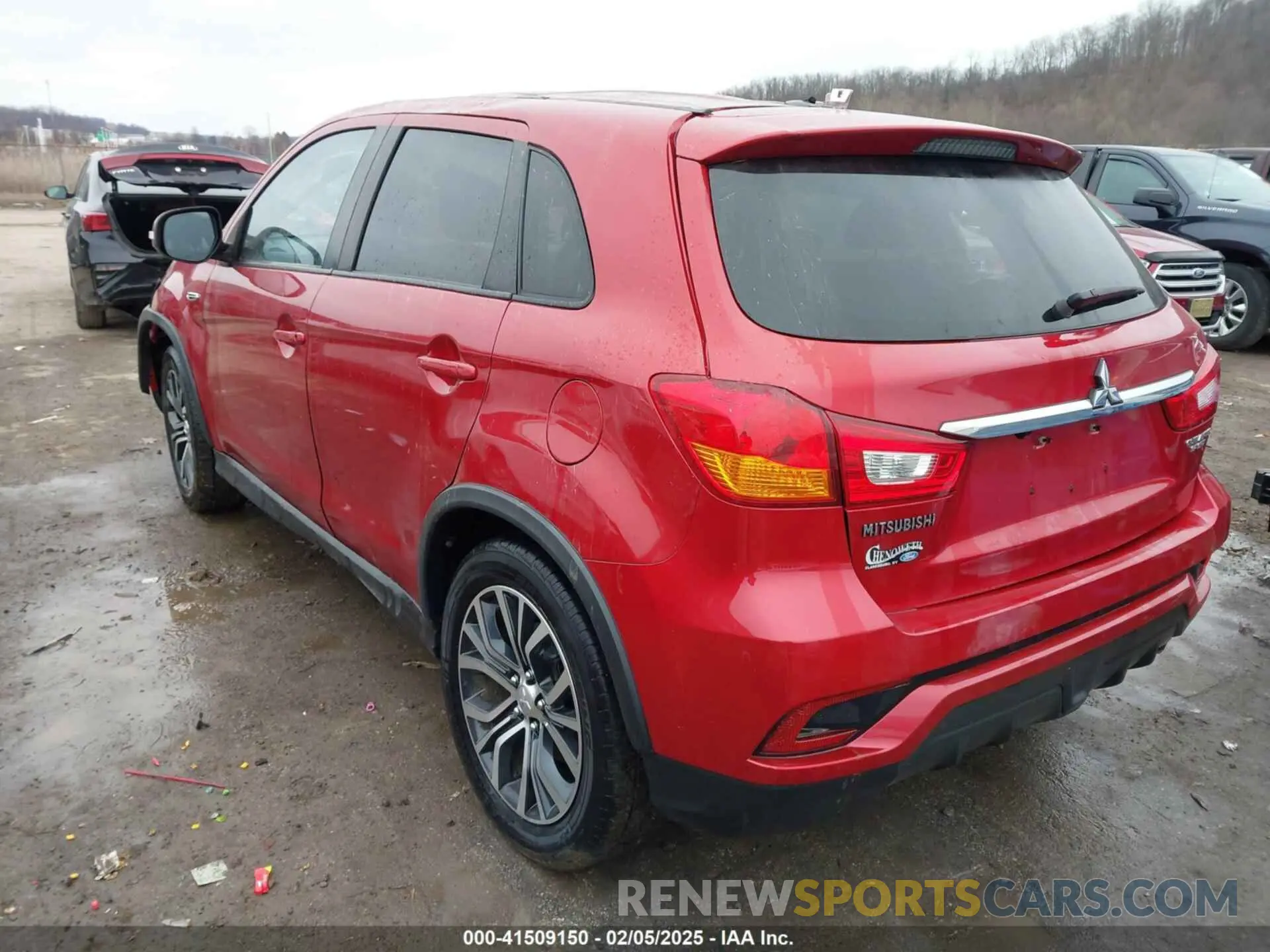 3 Photograph of a damaged car JA4AR3AU5KU030436 MITSUBISHI OUTLANDER SPORT 2019
