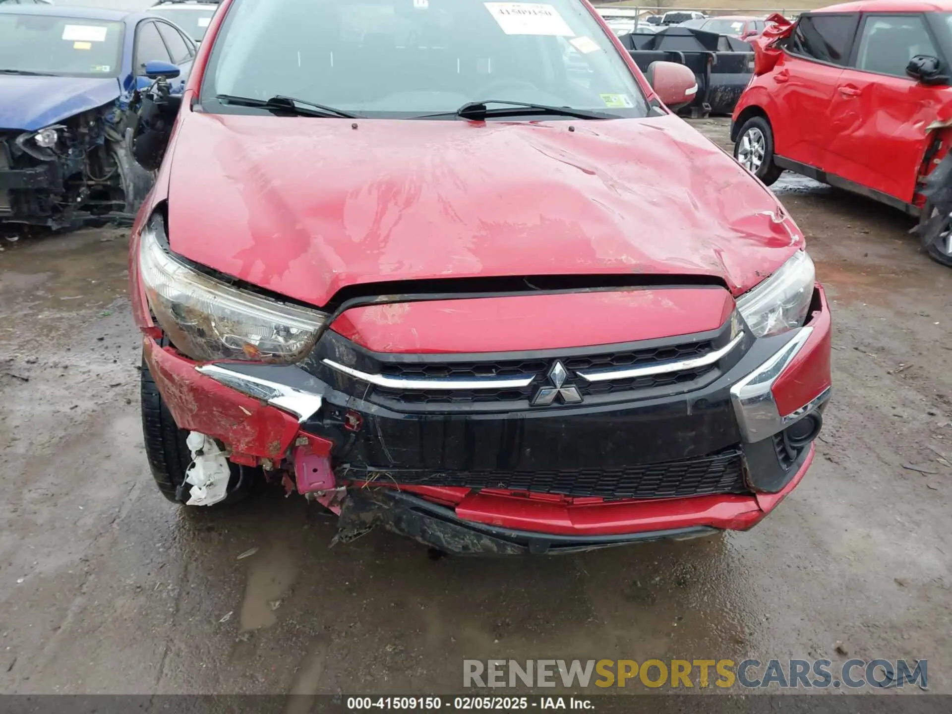 6 Photograph of a damaged car JA4AR3AU5KU030436 MITSUBISHI OUTLANDER SPORT 2019