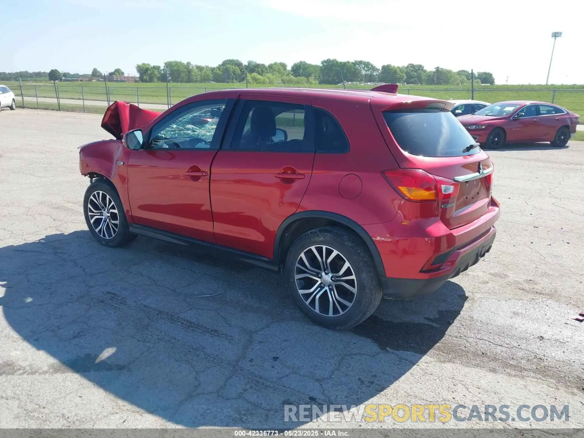 3 Photograph of a damaged car JA4AR3AU6KU007957 MITSUBISHI OUTLANDER SPORT 2019