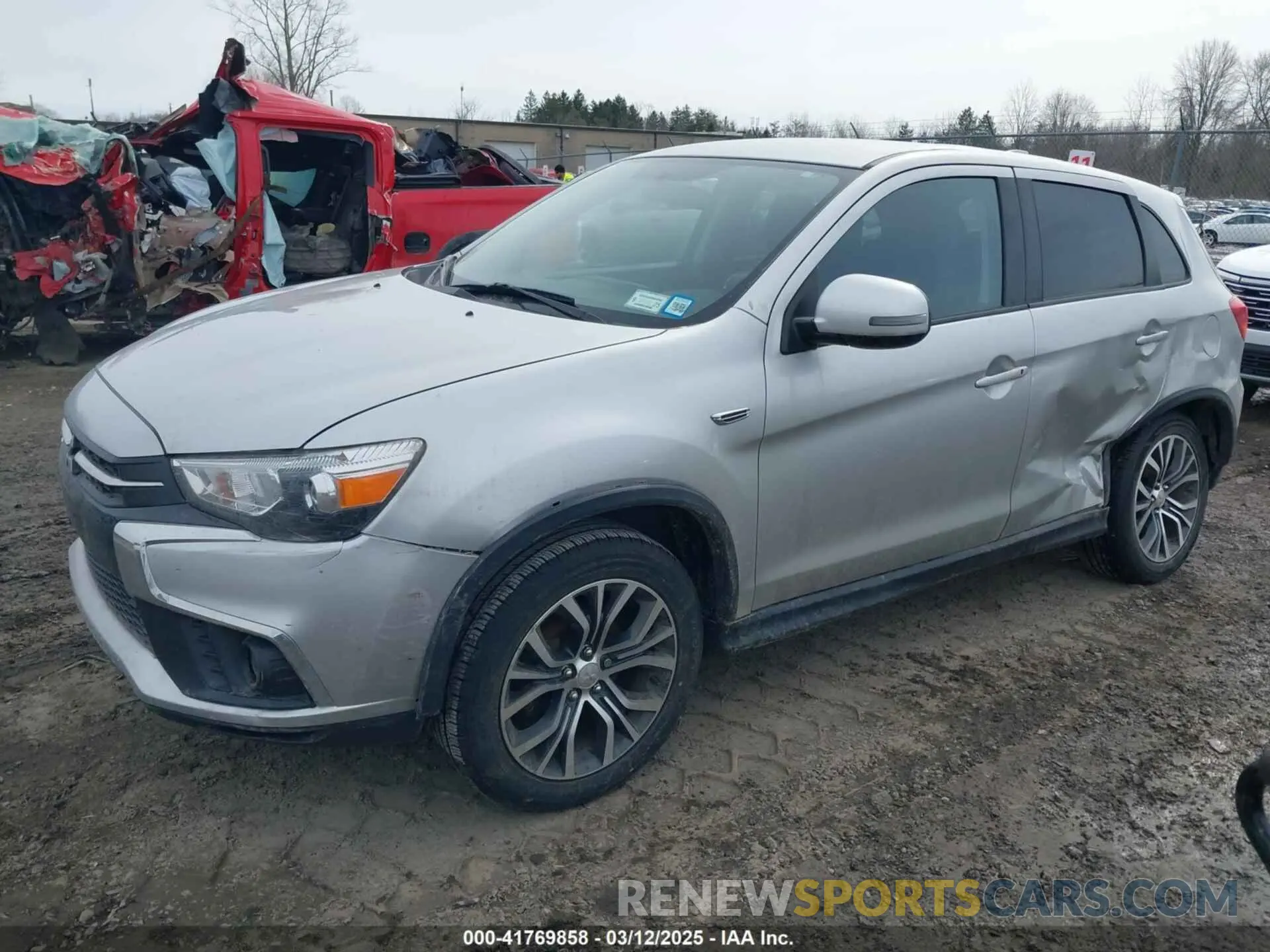 2 Photograph of a damaged car JA4AR3AU7KU024461 MITSUBISHI OUTLANDER SPORT 2019