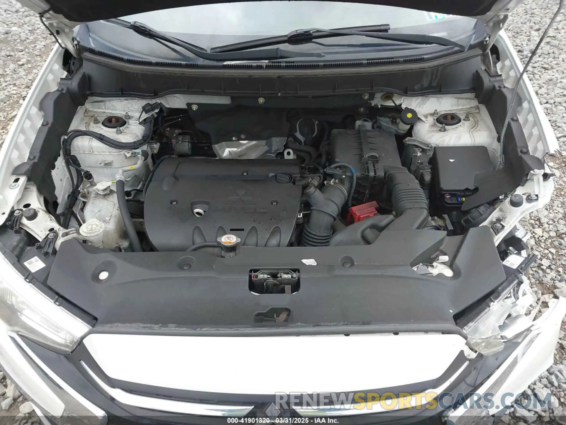 10 Photograph of a damaged car JA4AR3AU8KU028227 MITSUBISHI OUTLANDER SPORT 2019