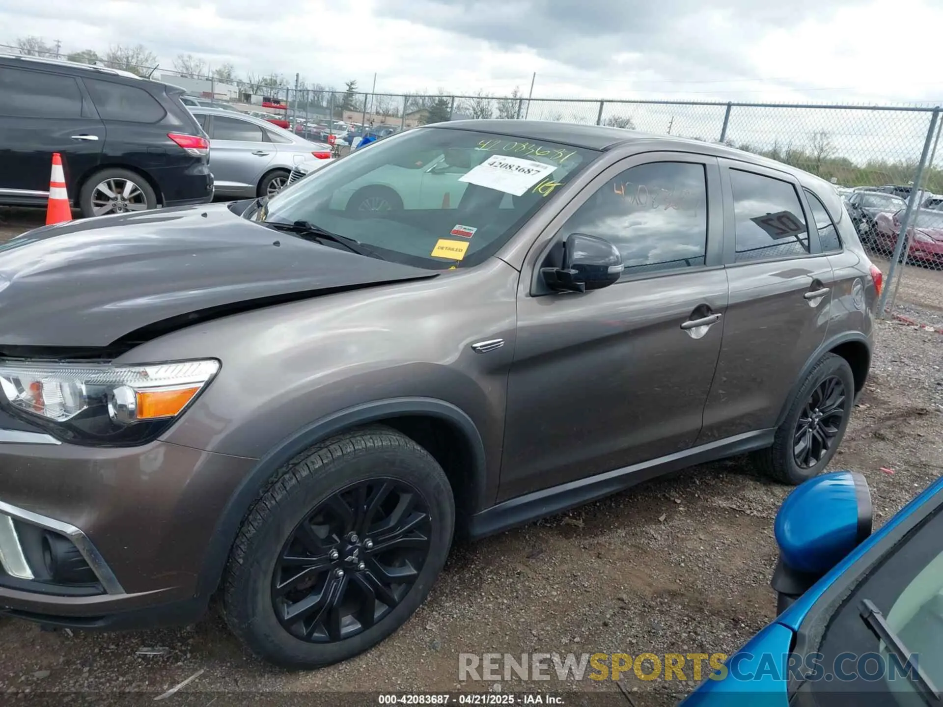 14 Photograph of a damaged car JA4AR3AU9KU027961 MITSUBISHI OUTLANDER SPORT 2019