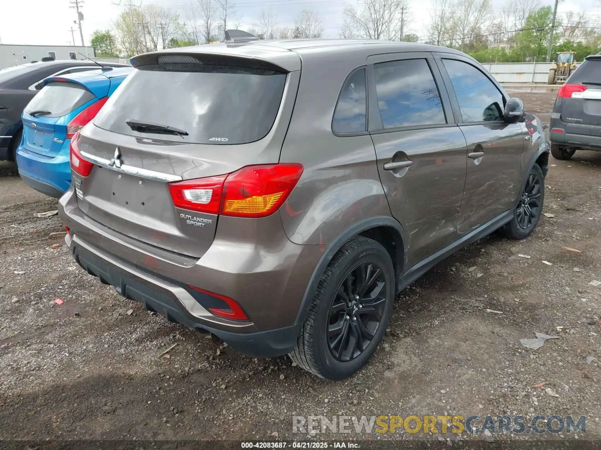 4 Photograph of a damaged car JA4AR3AU9KU027961 MITSUBISHI OUTLANDER SPORT 2019