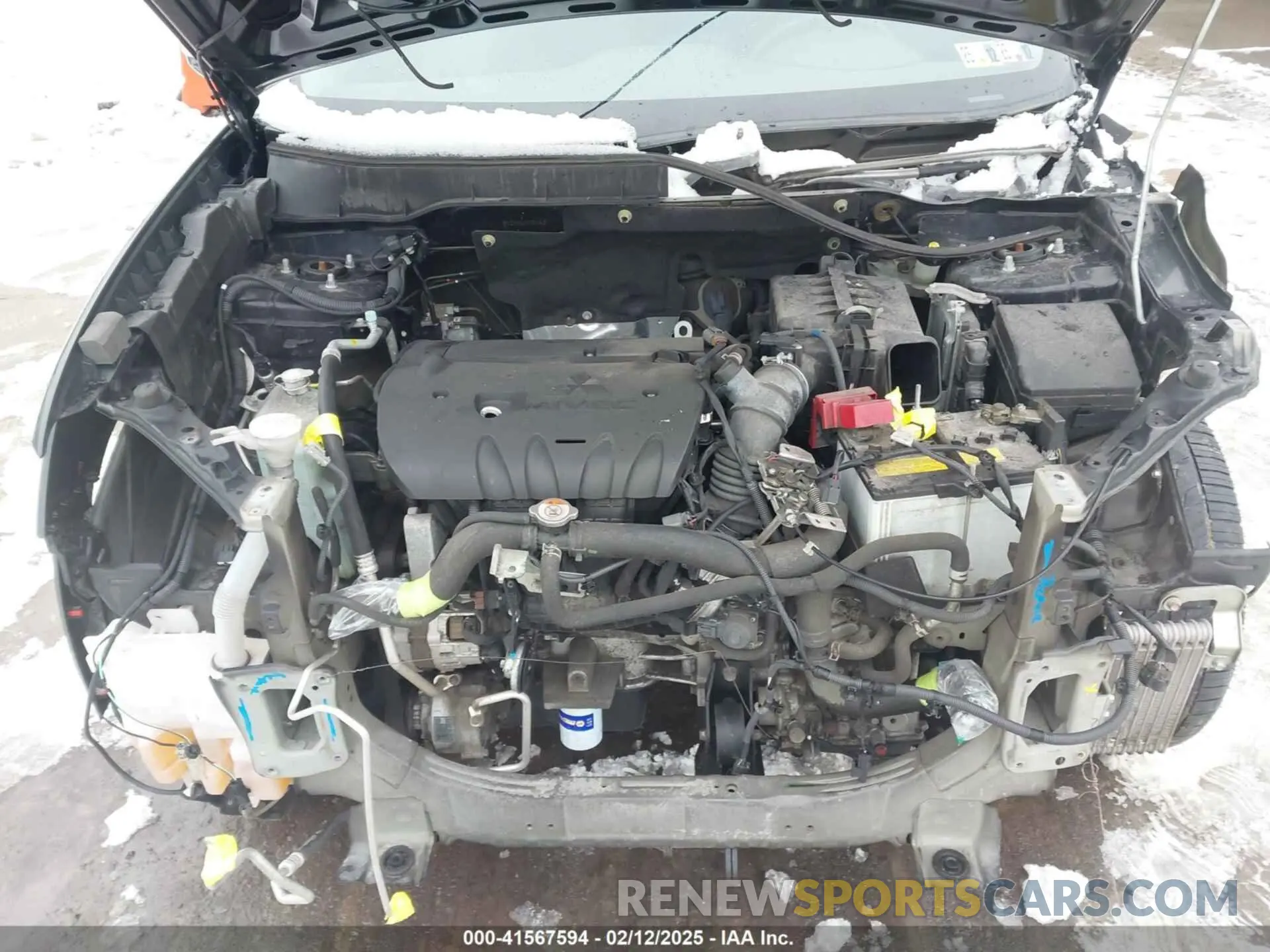 10 Photograph of a damaged car JA4AR3AUXKU005063 MITSUBISHI OUTLANDER SPORT 2019